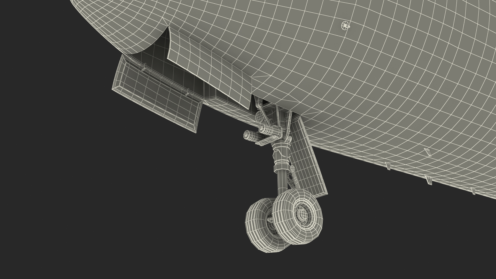 Regional Jet Bombardier CRJ550 Rigged 3D