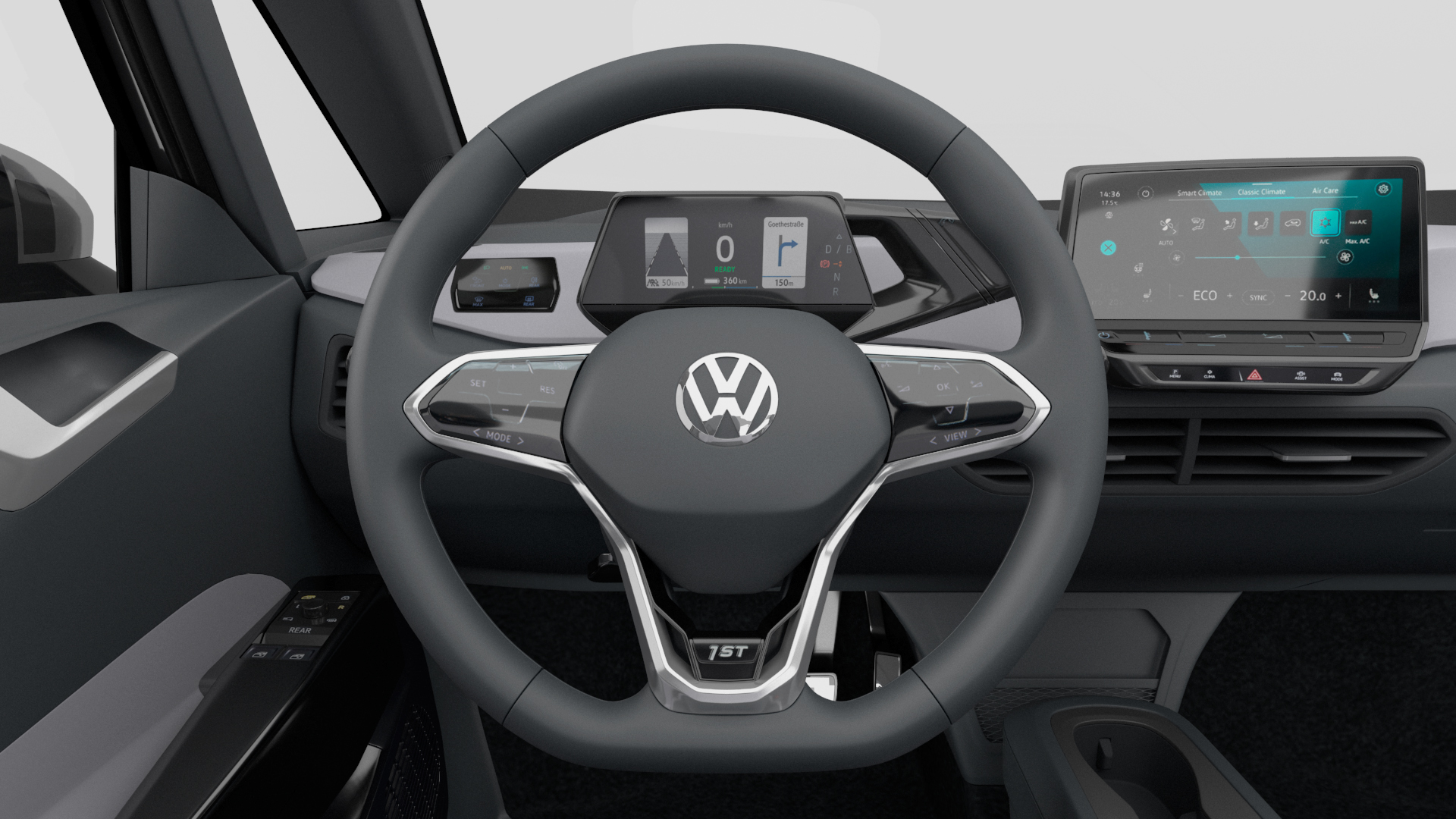 3D Volkswagen ID3 Rigged