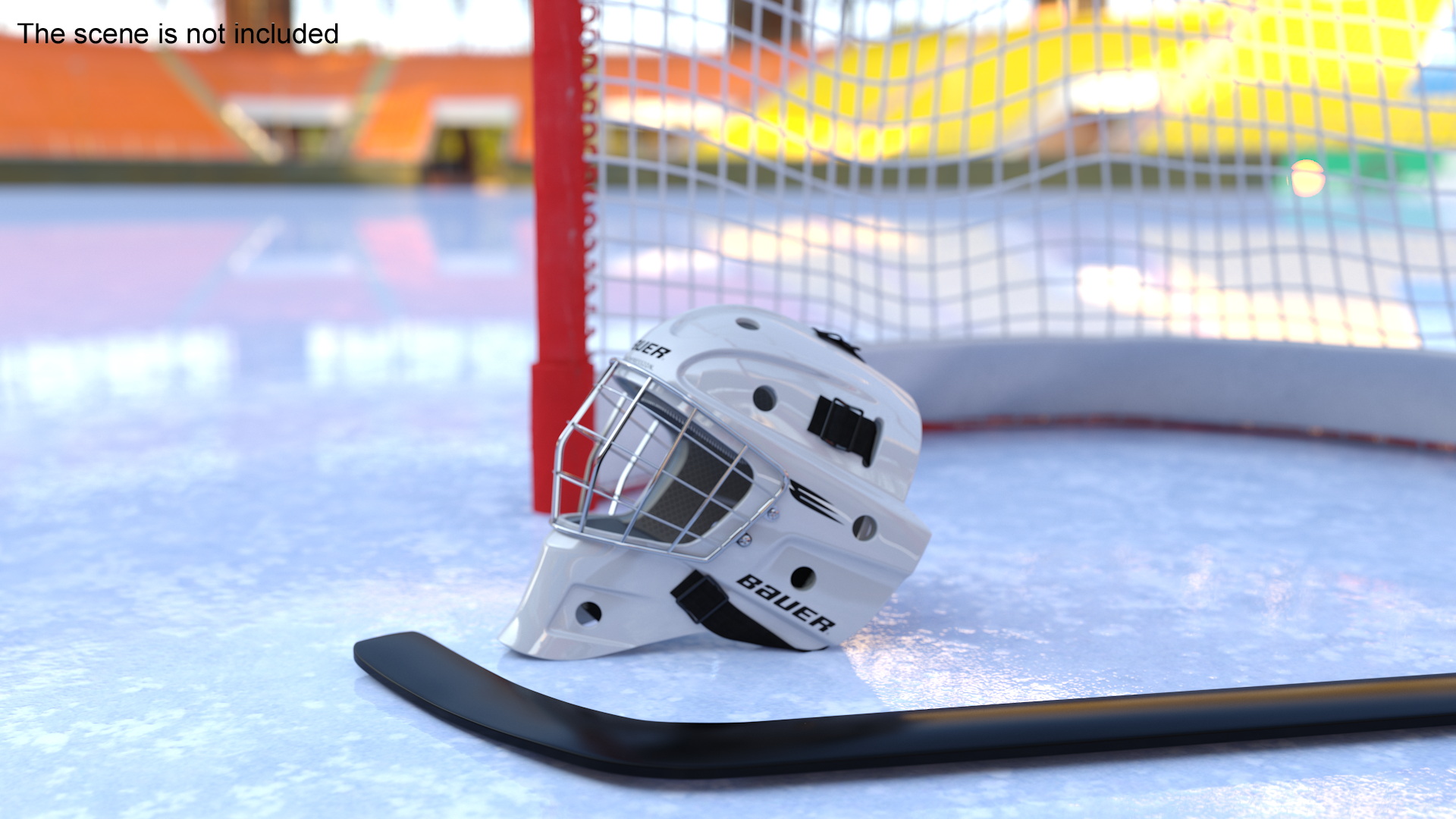 3D model Bauer Ice Hockey Goalie Helmet