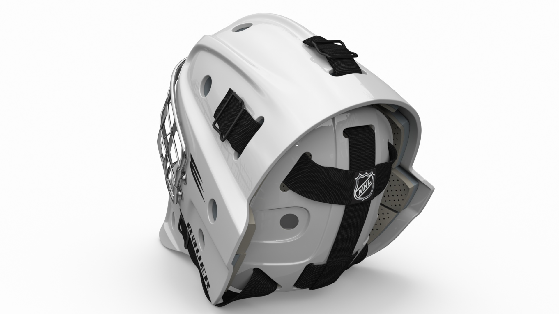 3D model Bauer Ice Hockey Goalie Helmet