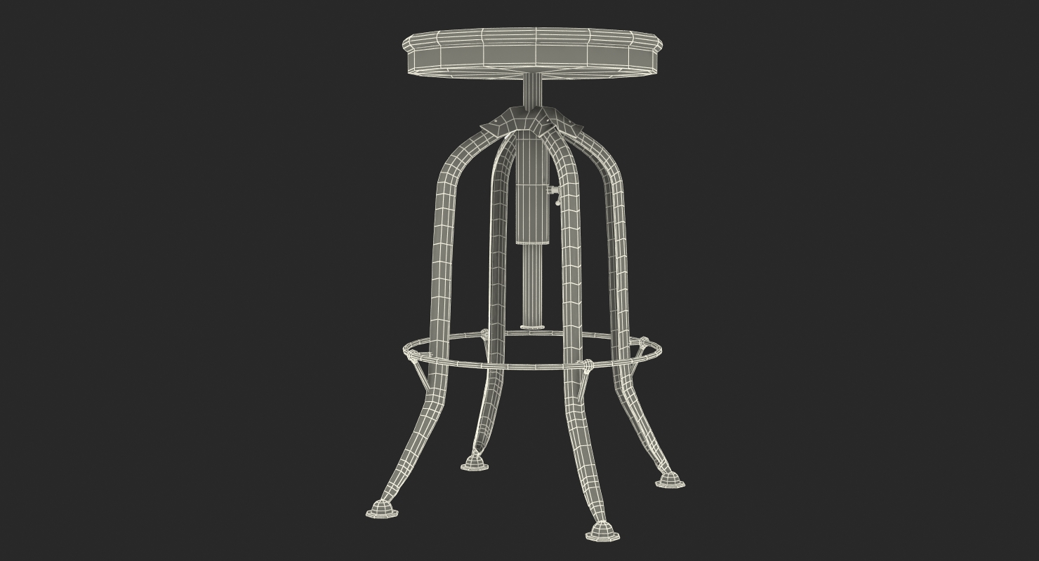 3D model Barstool