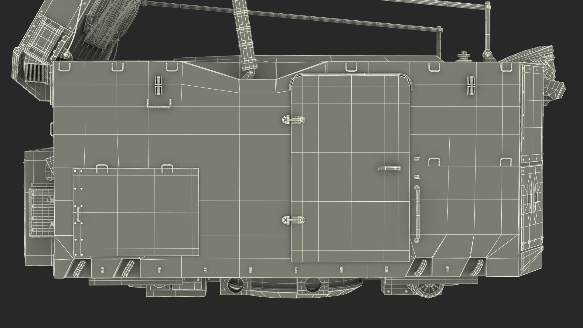 3D S300 Radar Flap Lid B