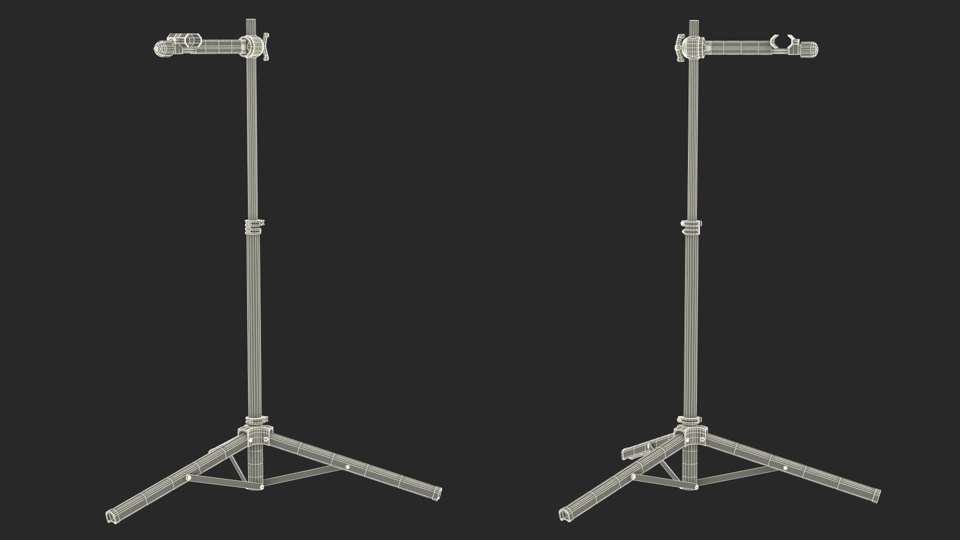 3D model Bike on Repair Stand