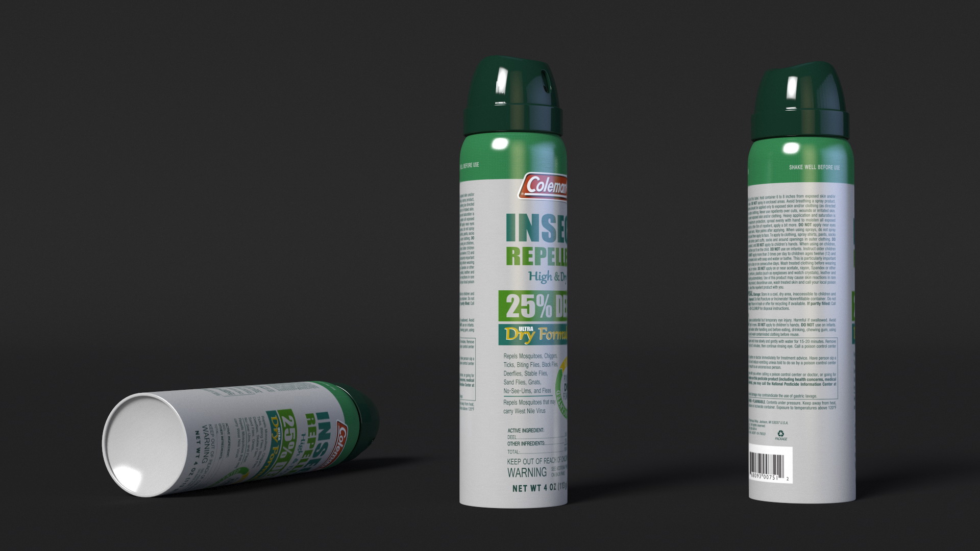 Insect Repellent Spray 3D