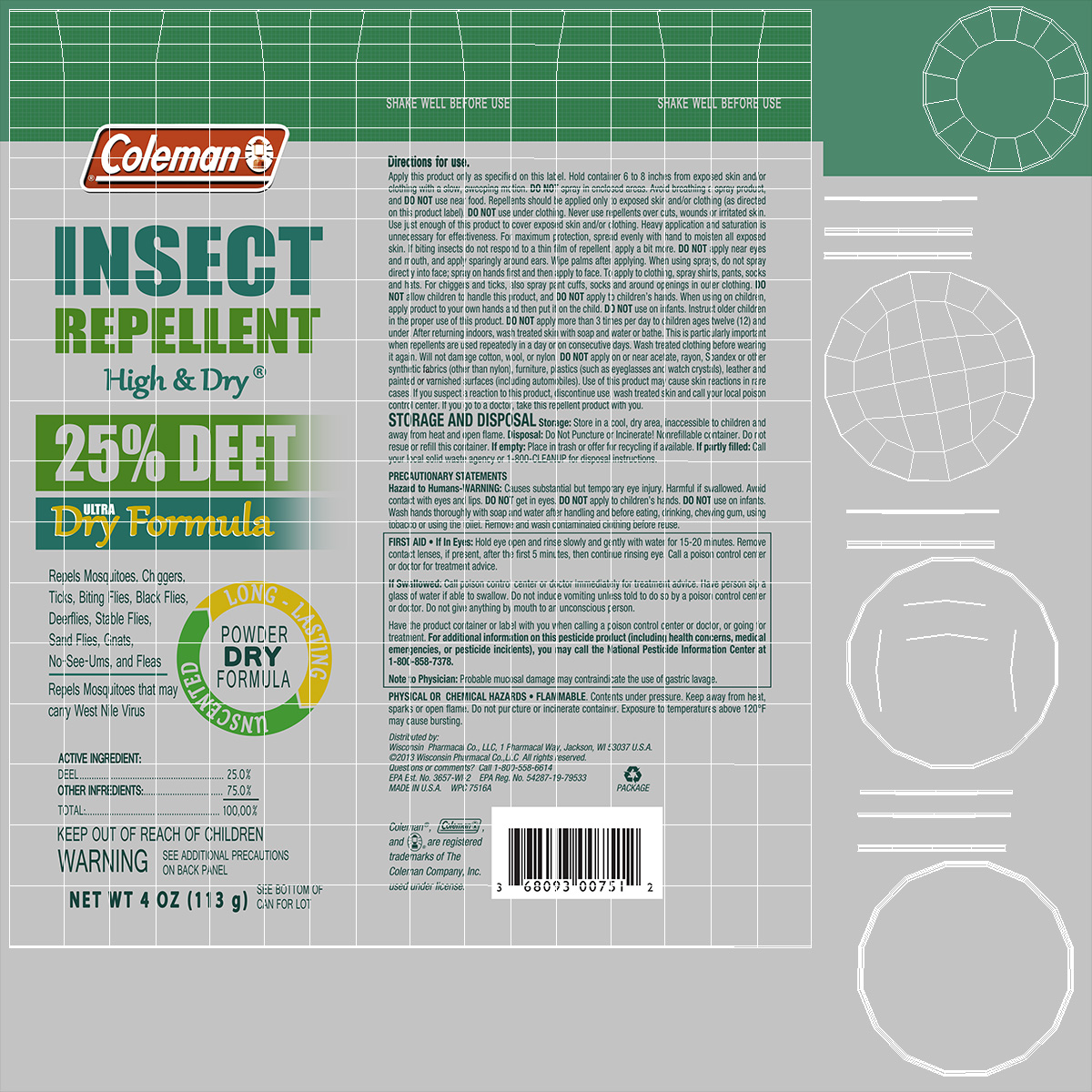 Insect Repellent Spray 3D