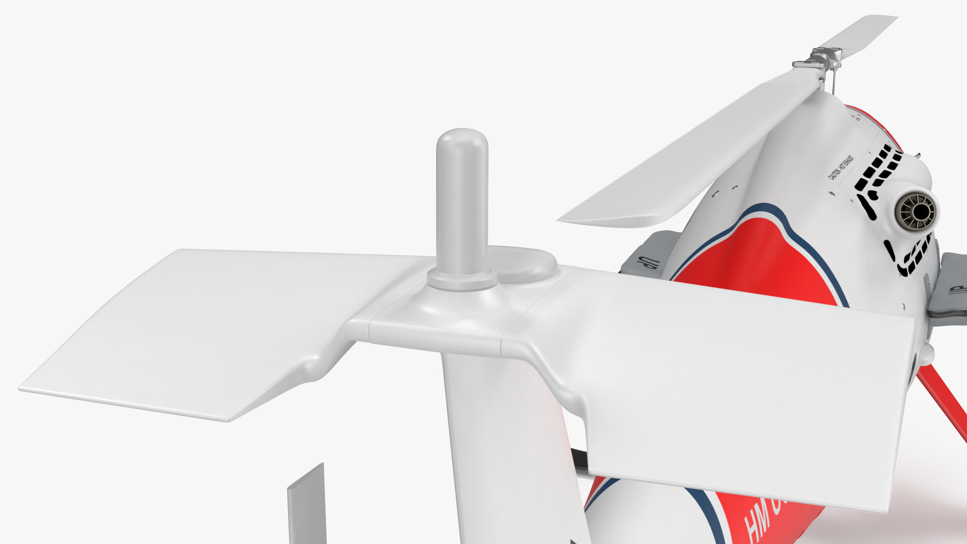 Schiebel Camcopter S100 UAV Coast Guard 3D model