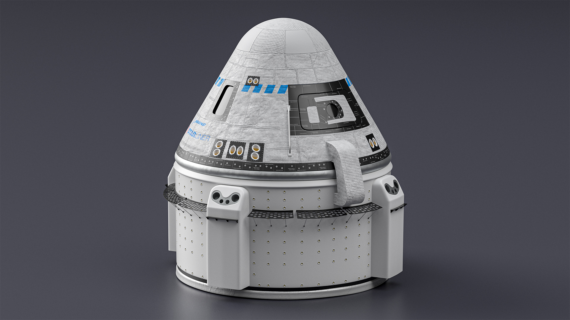 3D model Boeing CST-100 Starliner Spacecraft