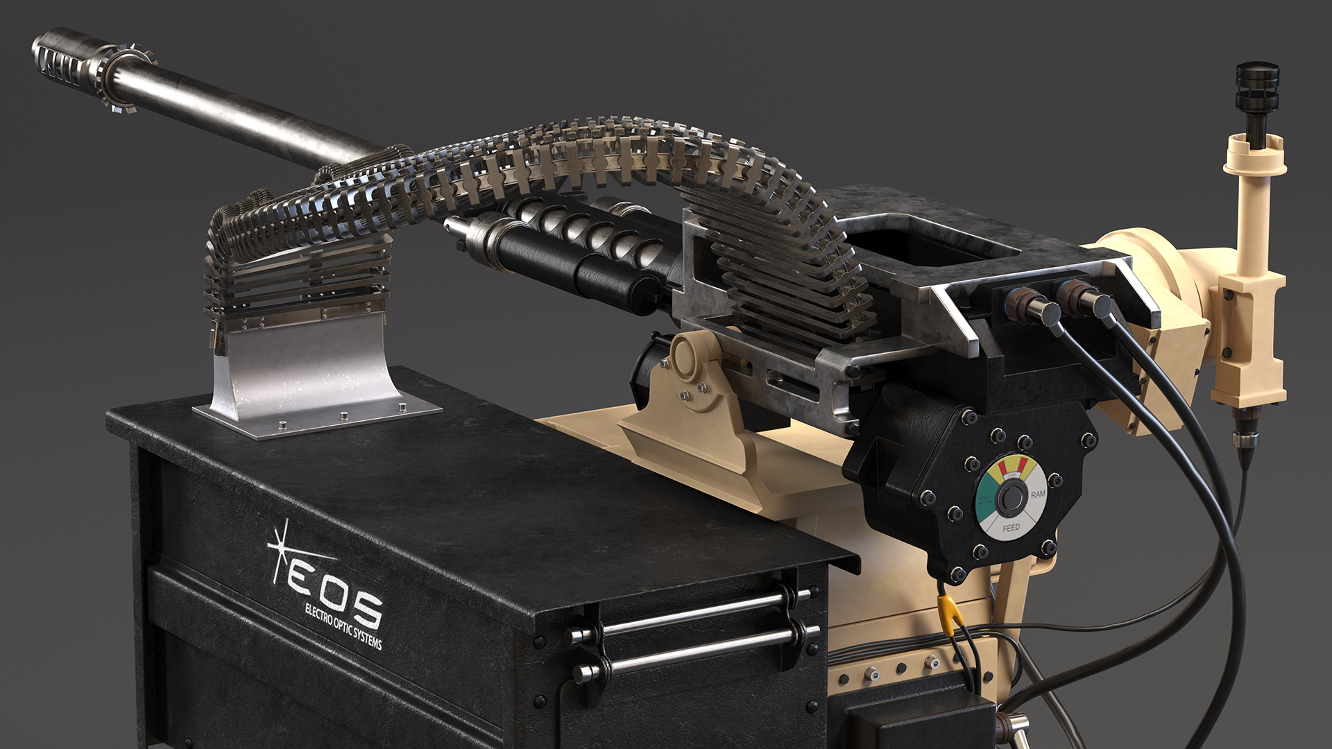 Electro Optic System SRS 400 MK2 Armory 3D model