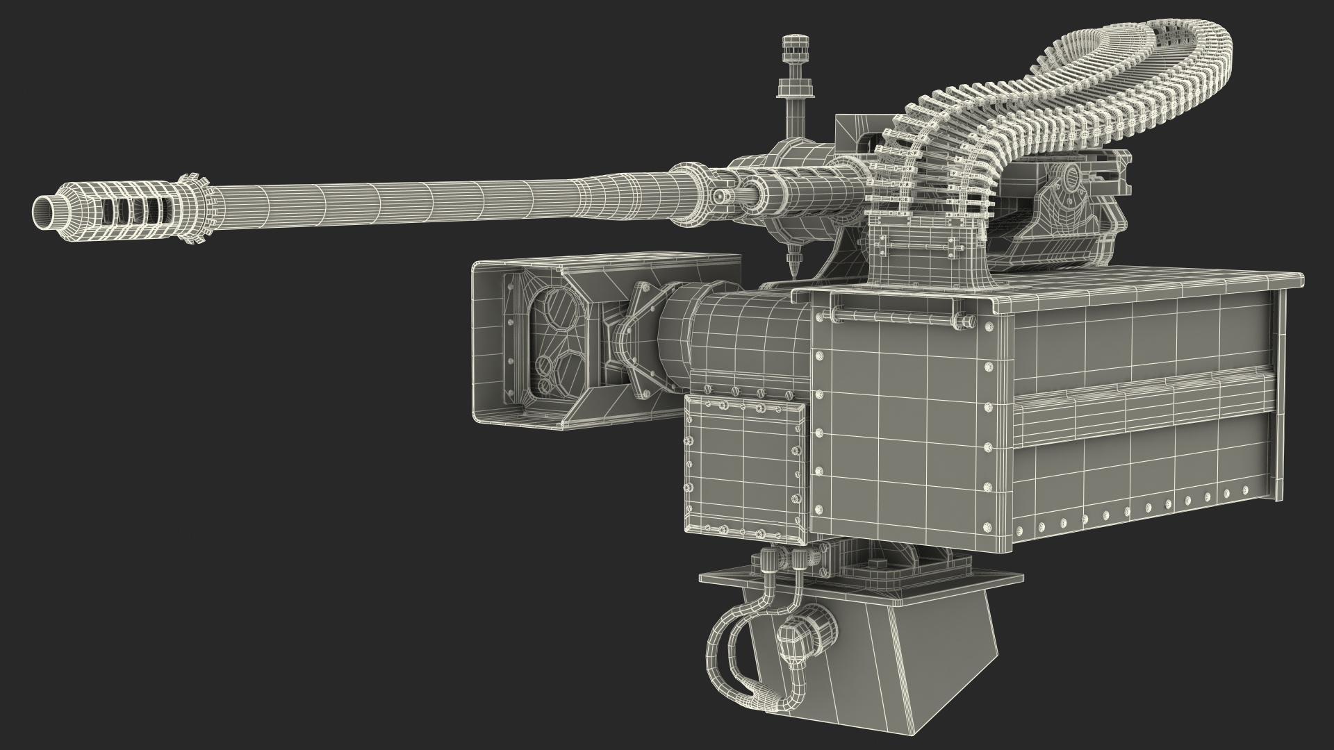 Electro Optic System SRS 400 MK2 Armory 3D model