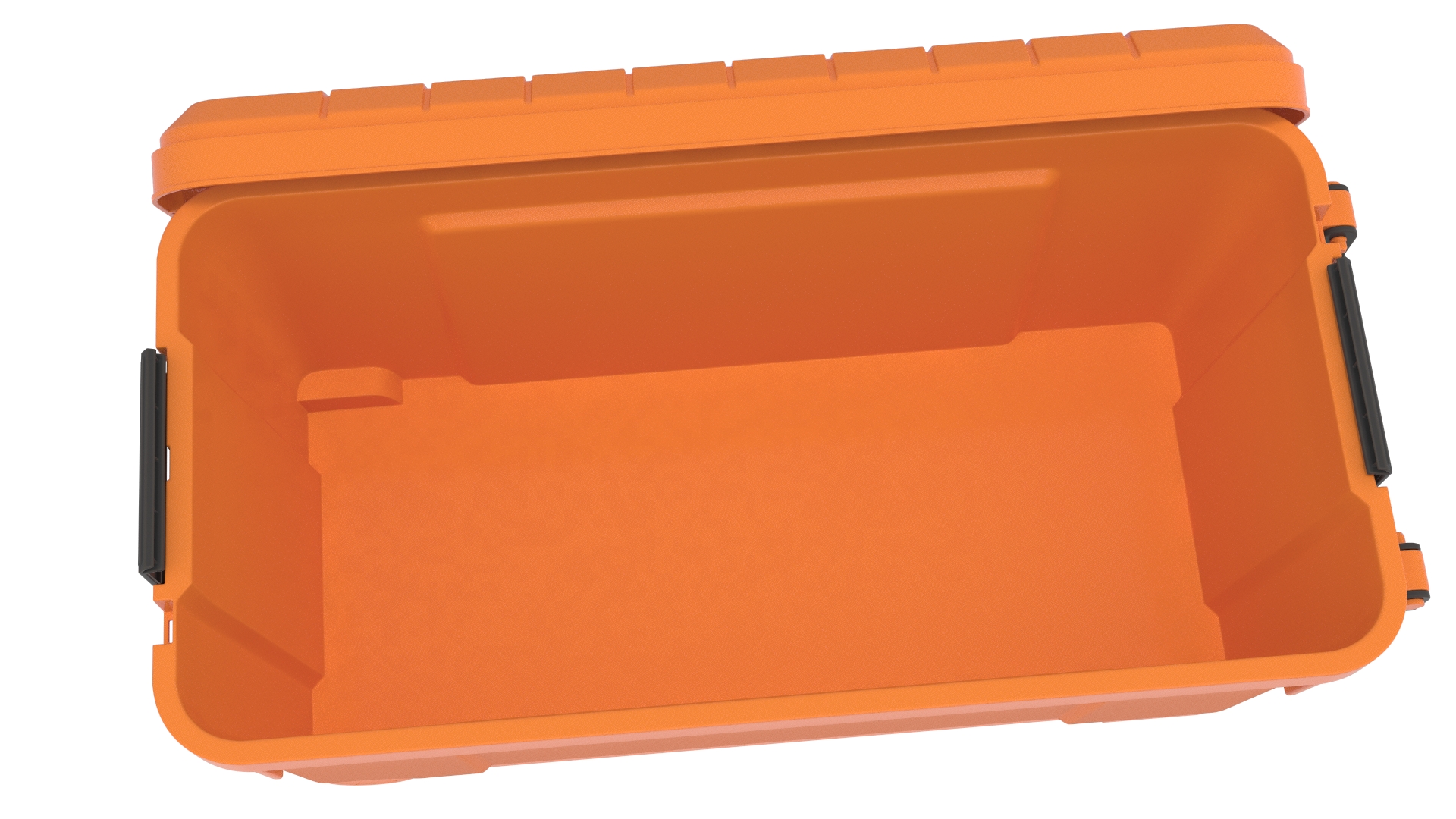 3D model Open Plastic Trunk Orange