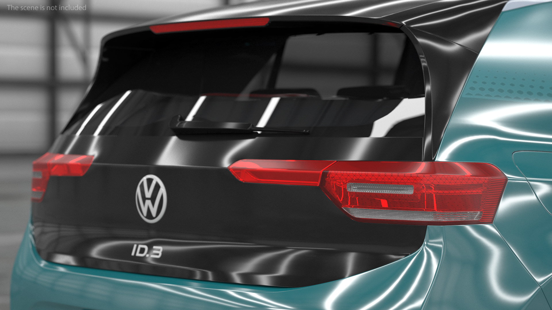 3D Volkswagen ID3 Makena Turquoise