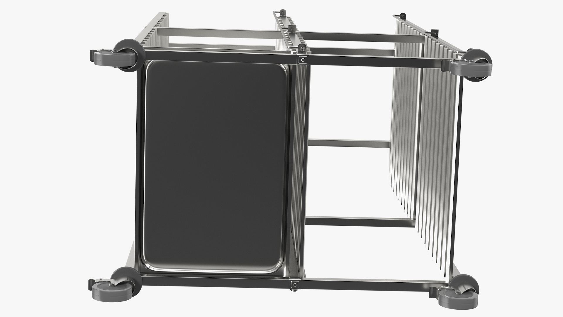 Shelf Trolley LIAM DUO 3D