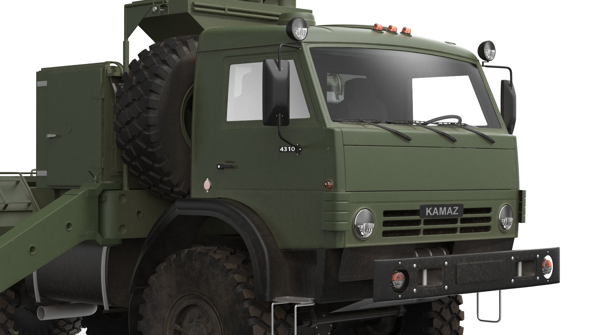 3D Kasta 2E2 Radar Truck