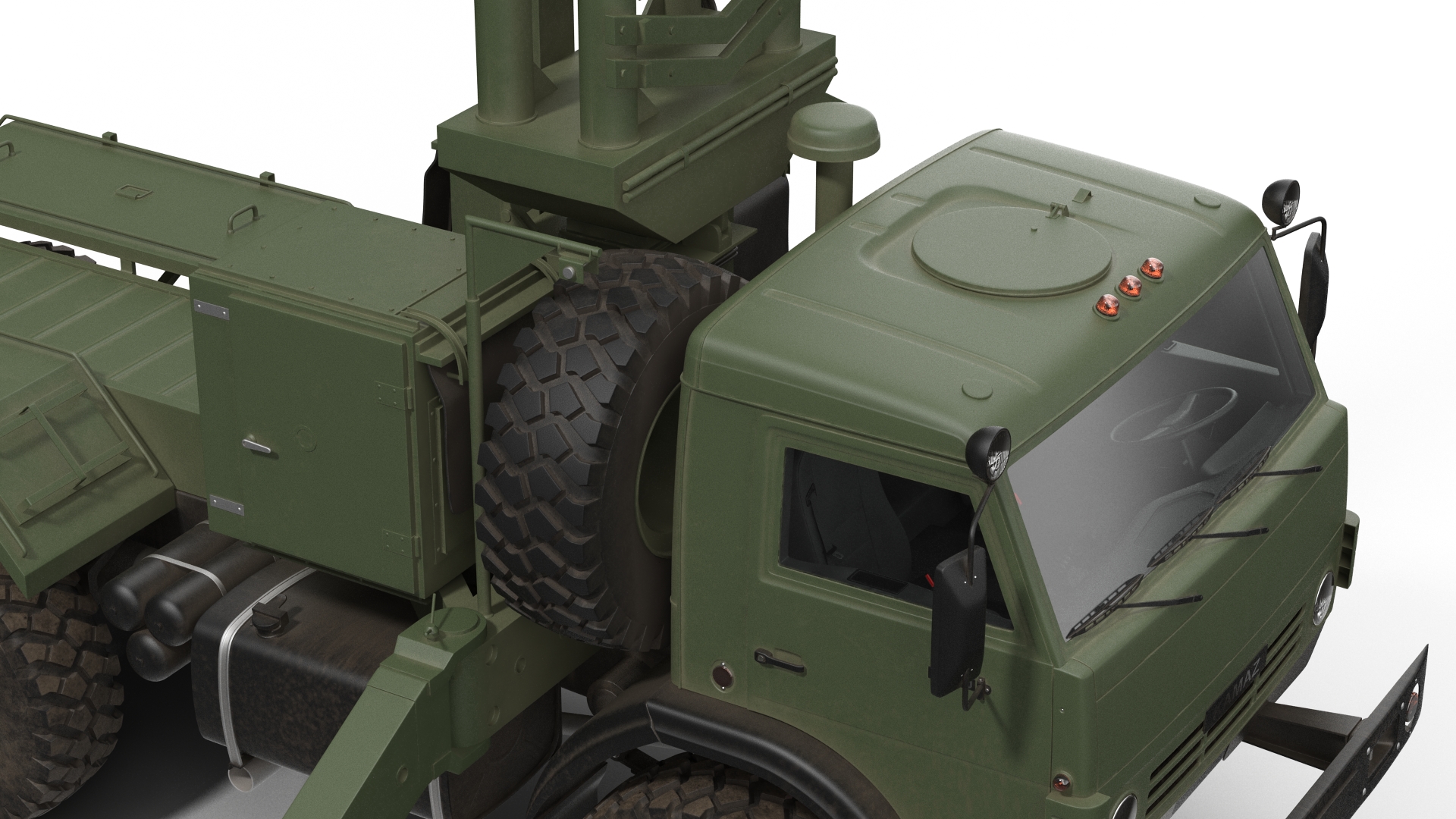 3D Kasta 2E2 Radar Truck