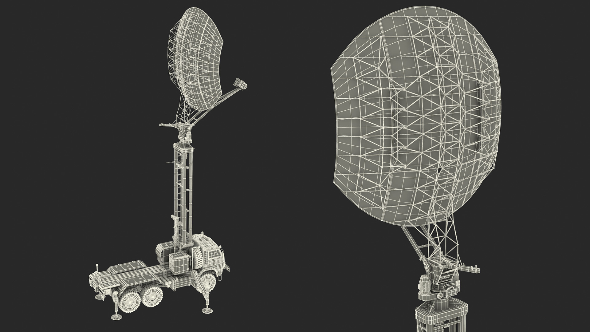 3D Kasta 2E2 Radar Truck