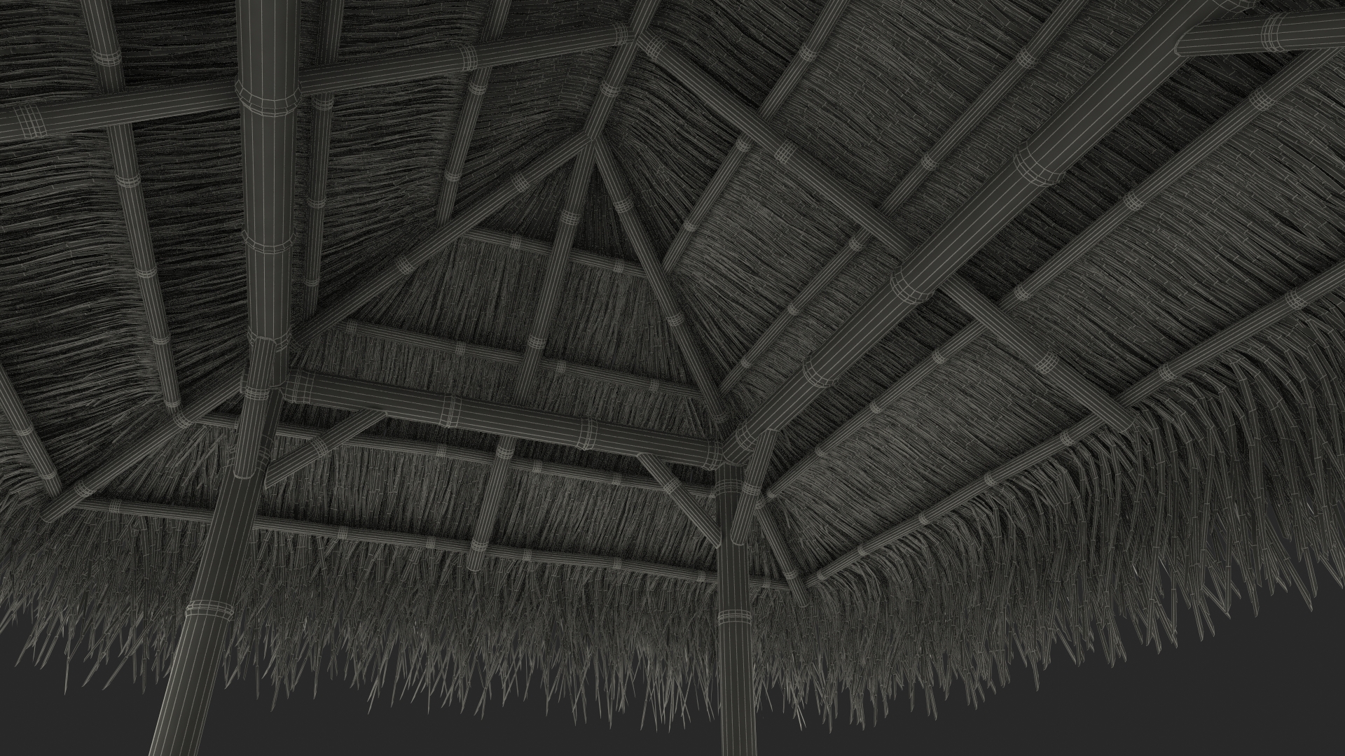 3D model Tiki Bar