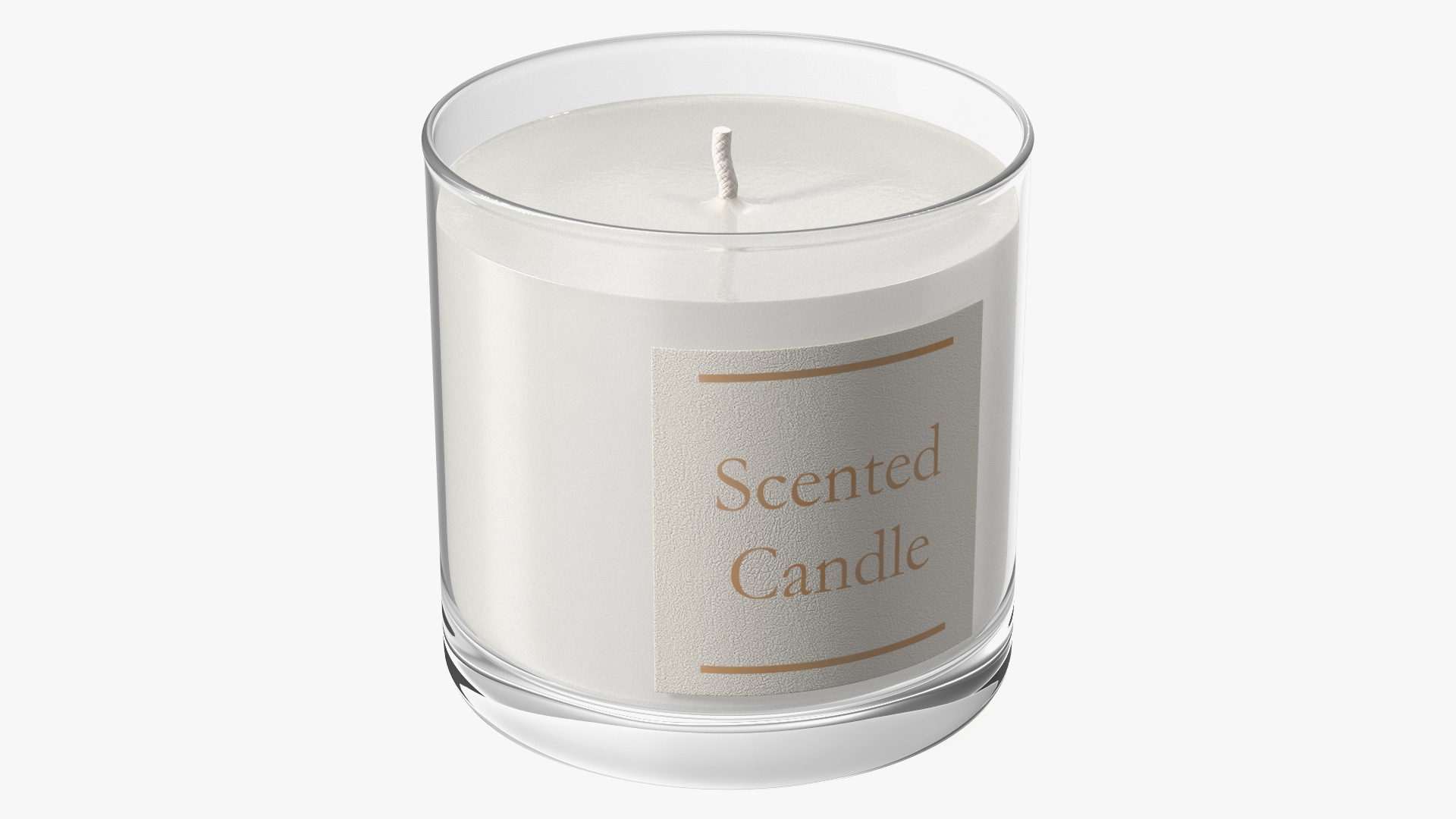 3D model Scented Candle White