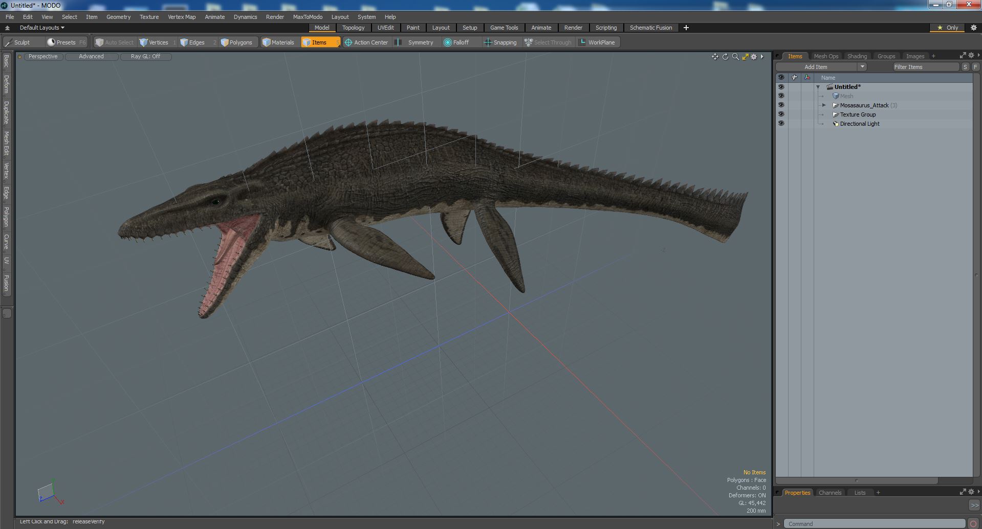 Mosasaurus Attack 3D