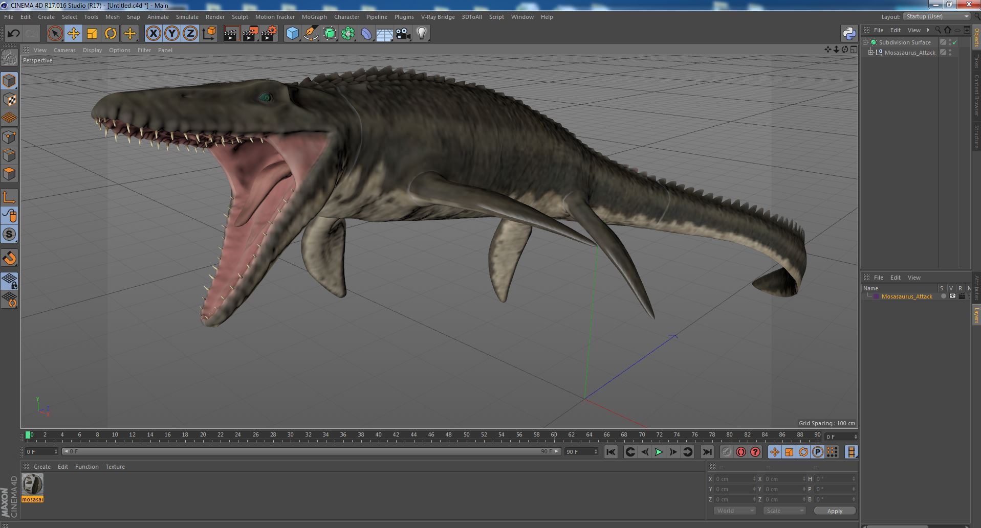 Mosasaurus Attack 3D