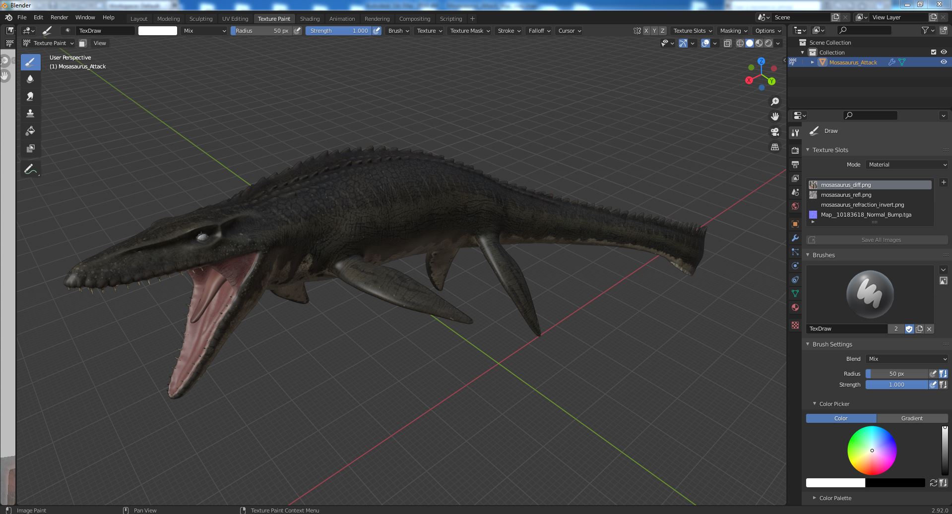 Mosasaurus Attack 3D