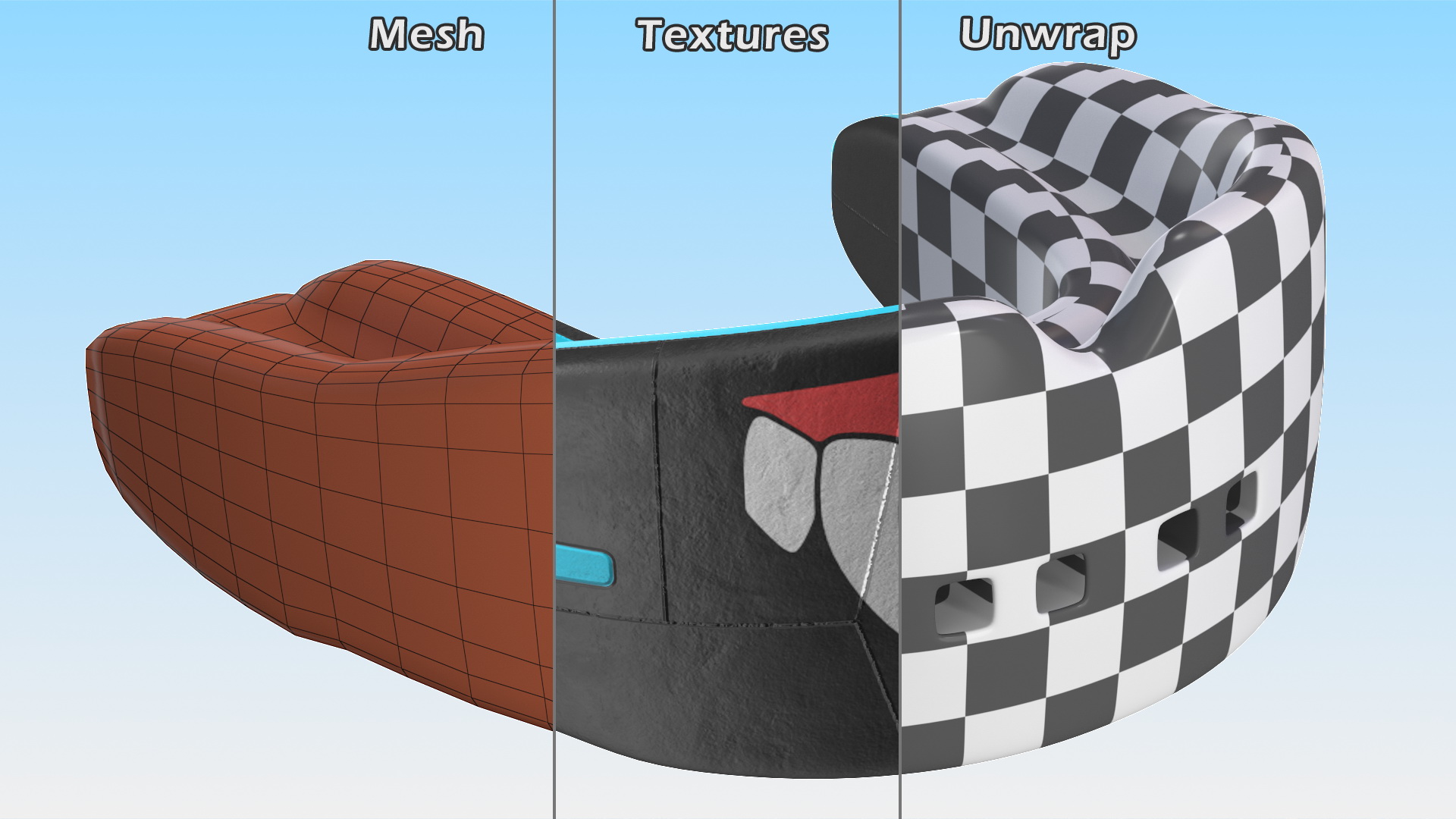 3D model Mouthguard