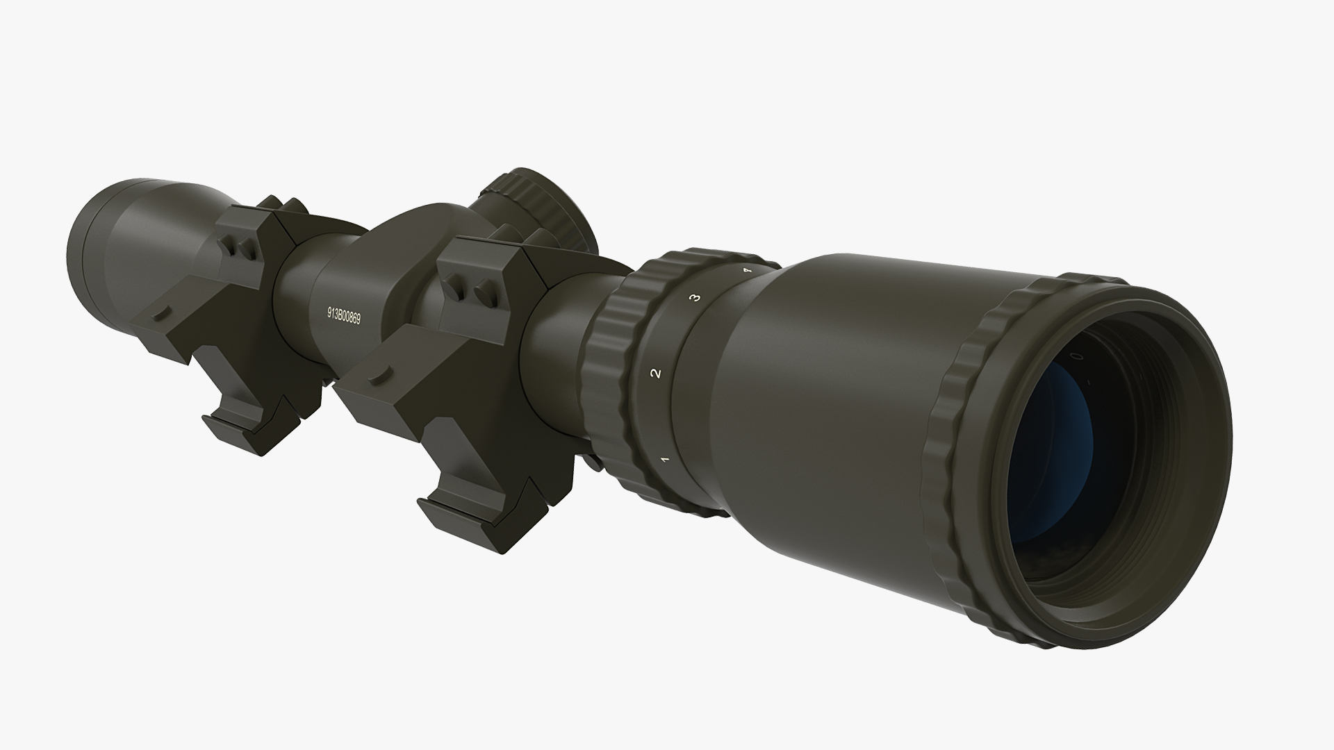 3D Rifle Scope