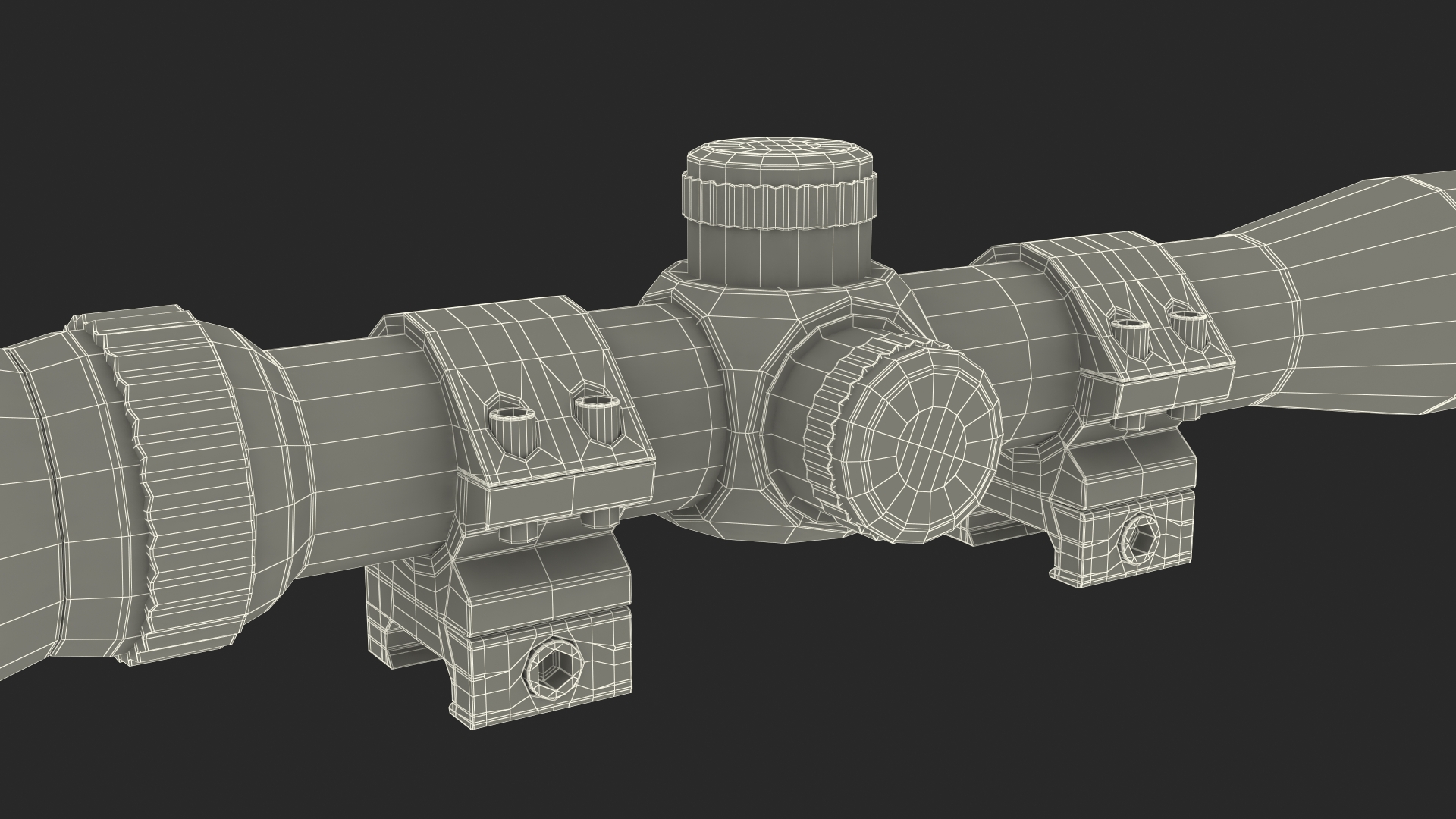 3D Rifle Scope