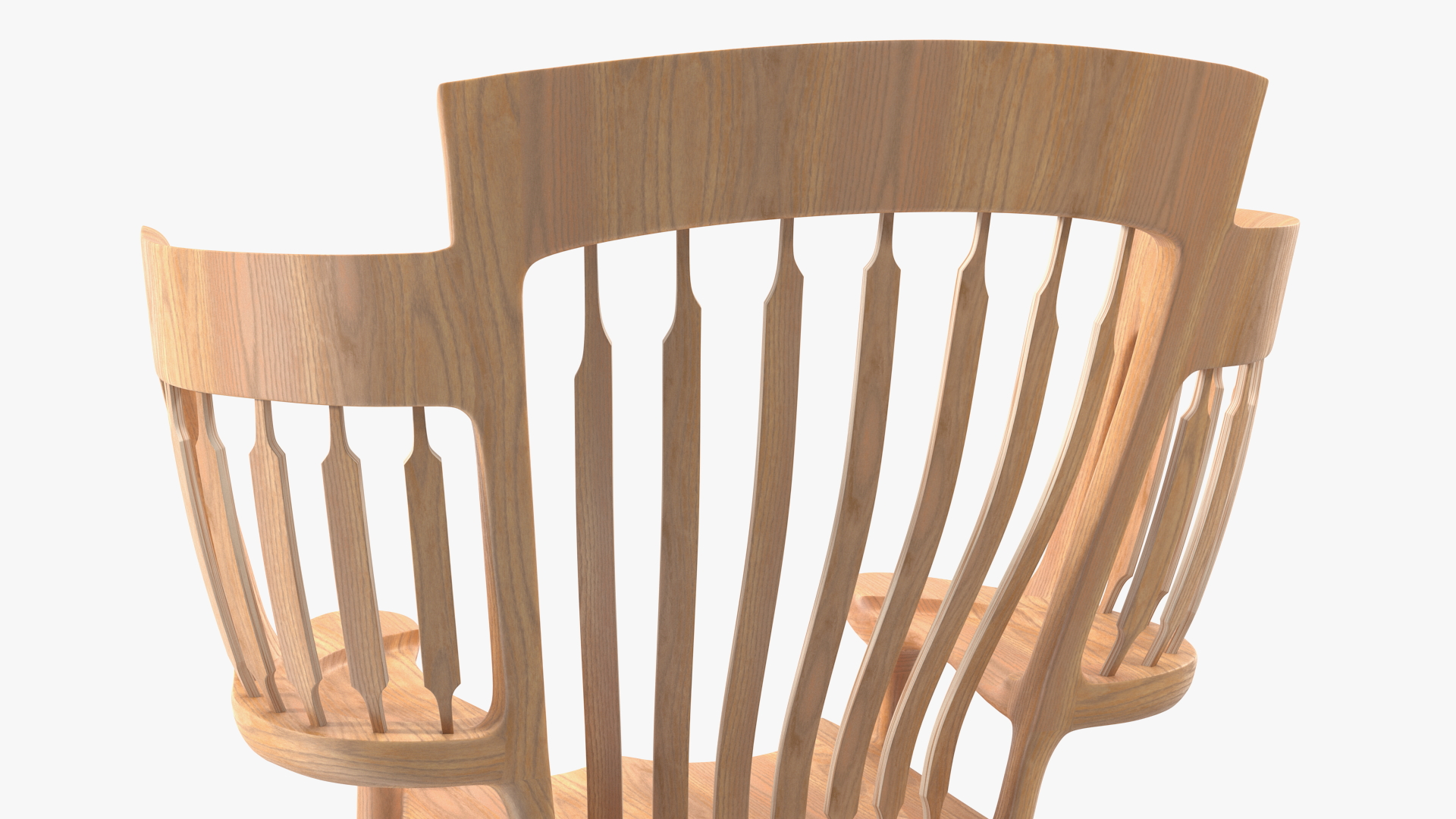 3D model Triple Rocking Chair