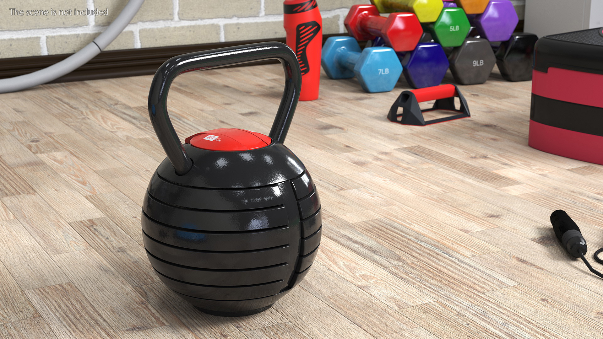 3D Adjustable Kettlebell