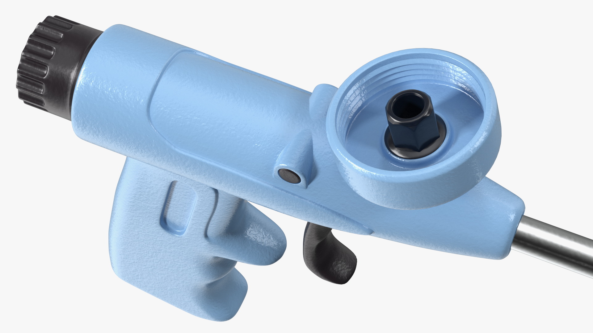 3D model Polyurethane Spray Gun with Foam Balloon Assembled