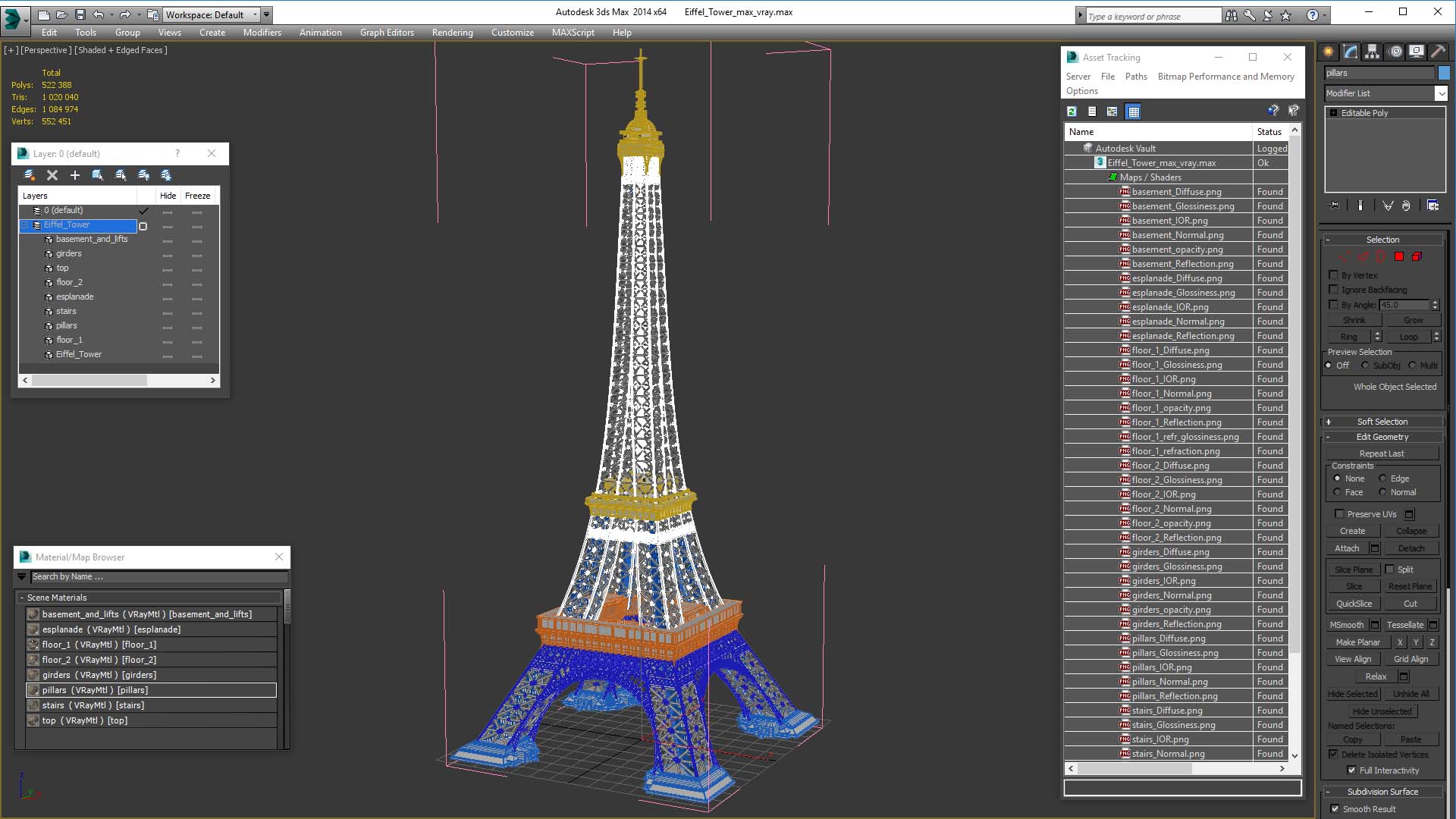 Eiffel Tower 3D