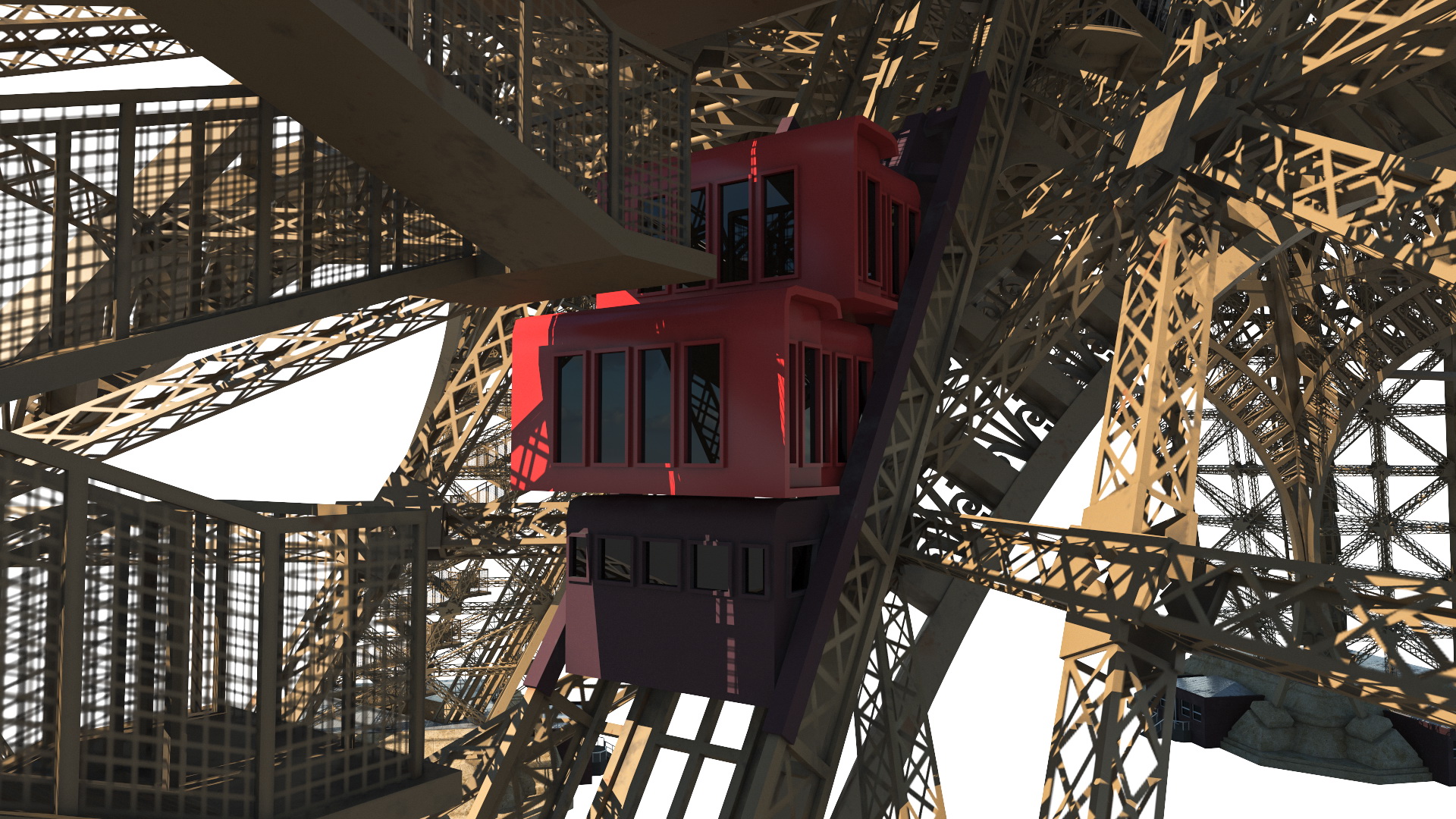 Eiffel Tower 3D