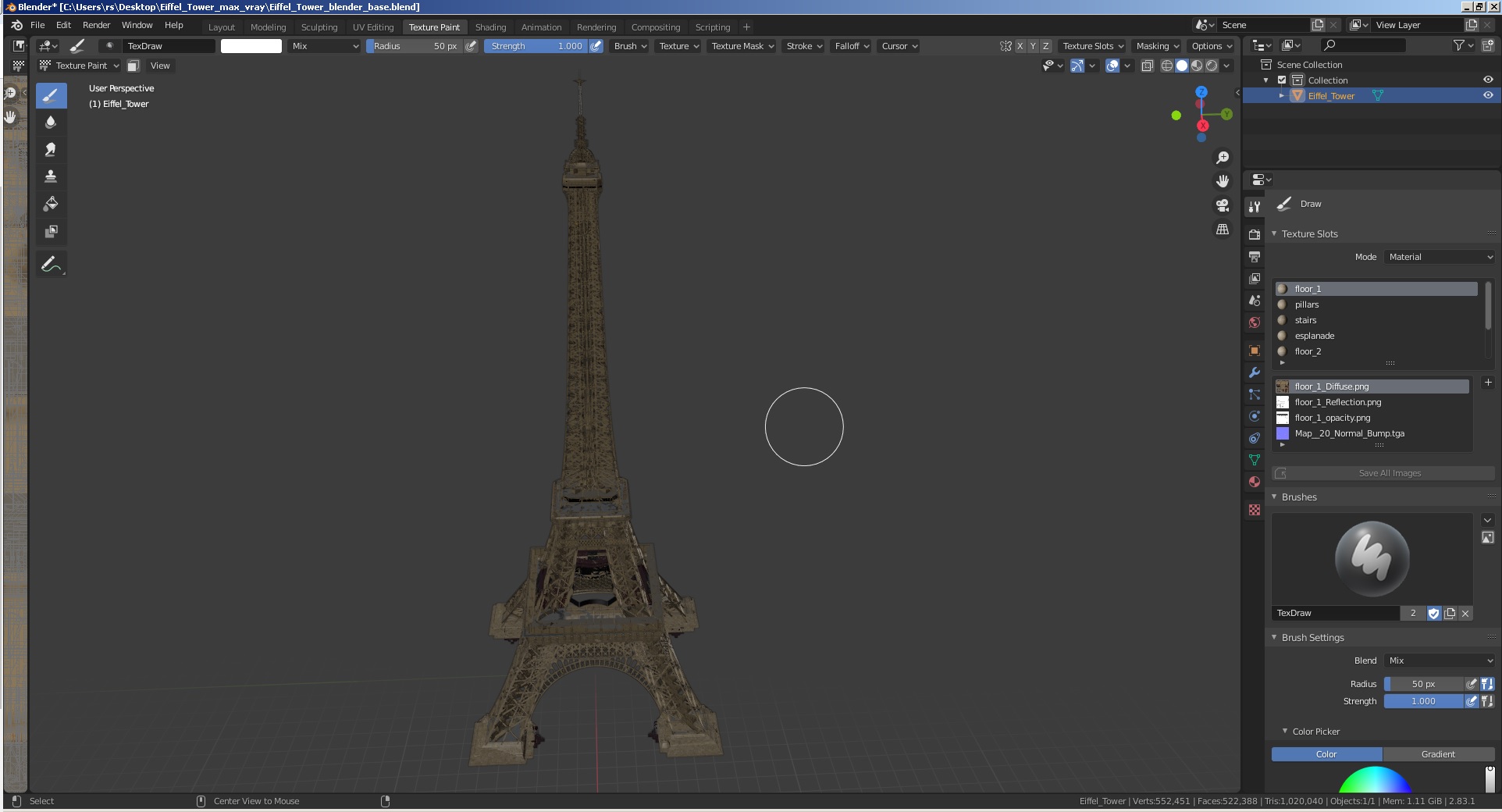 Eiffel Tower 3D