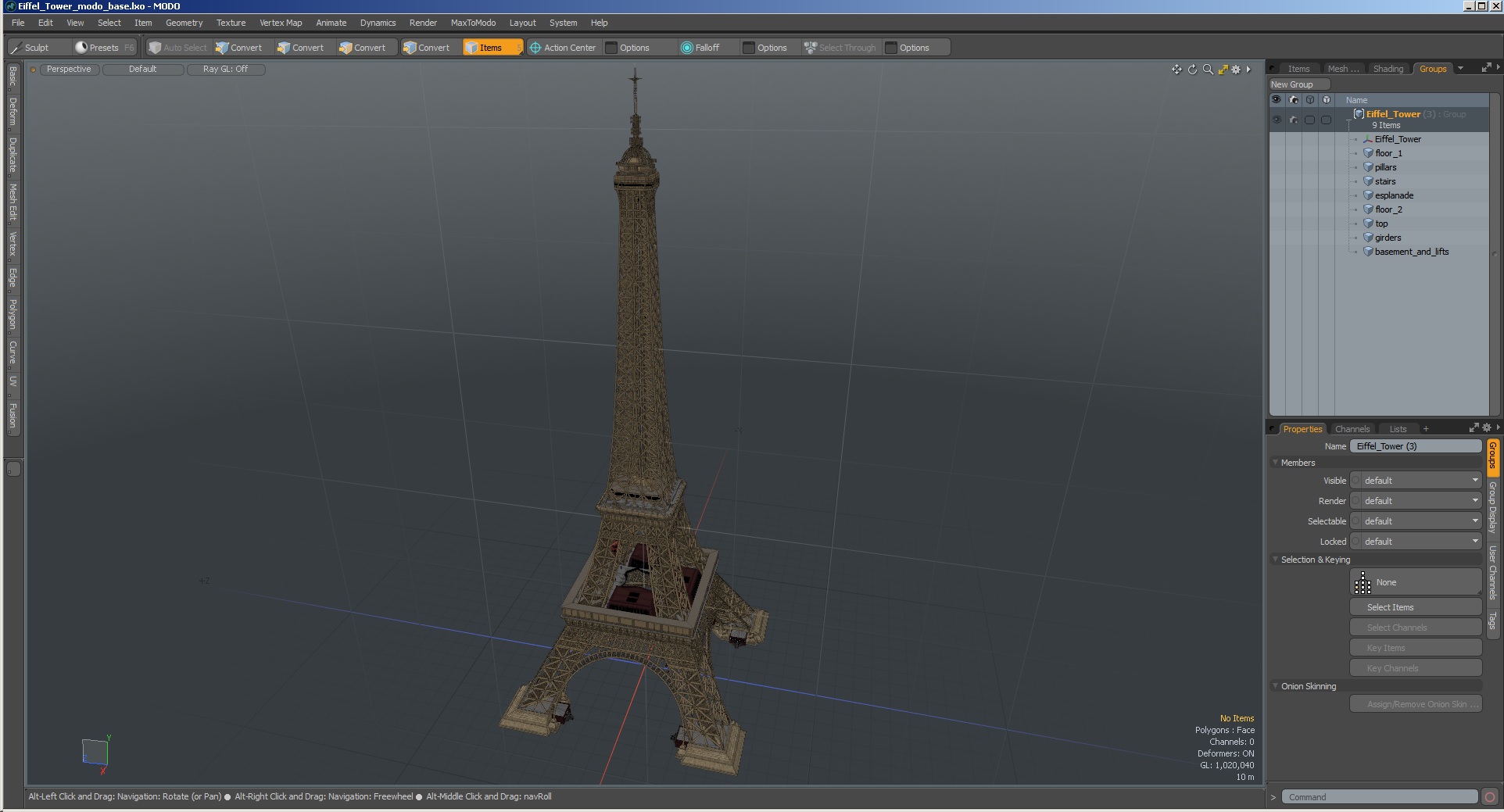 Eiffel Tower 3D