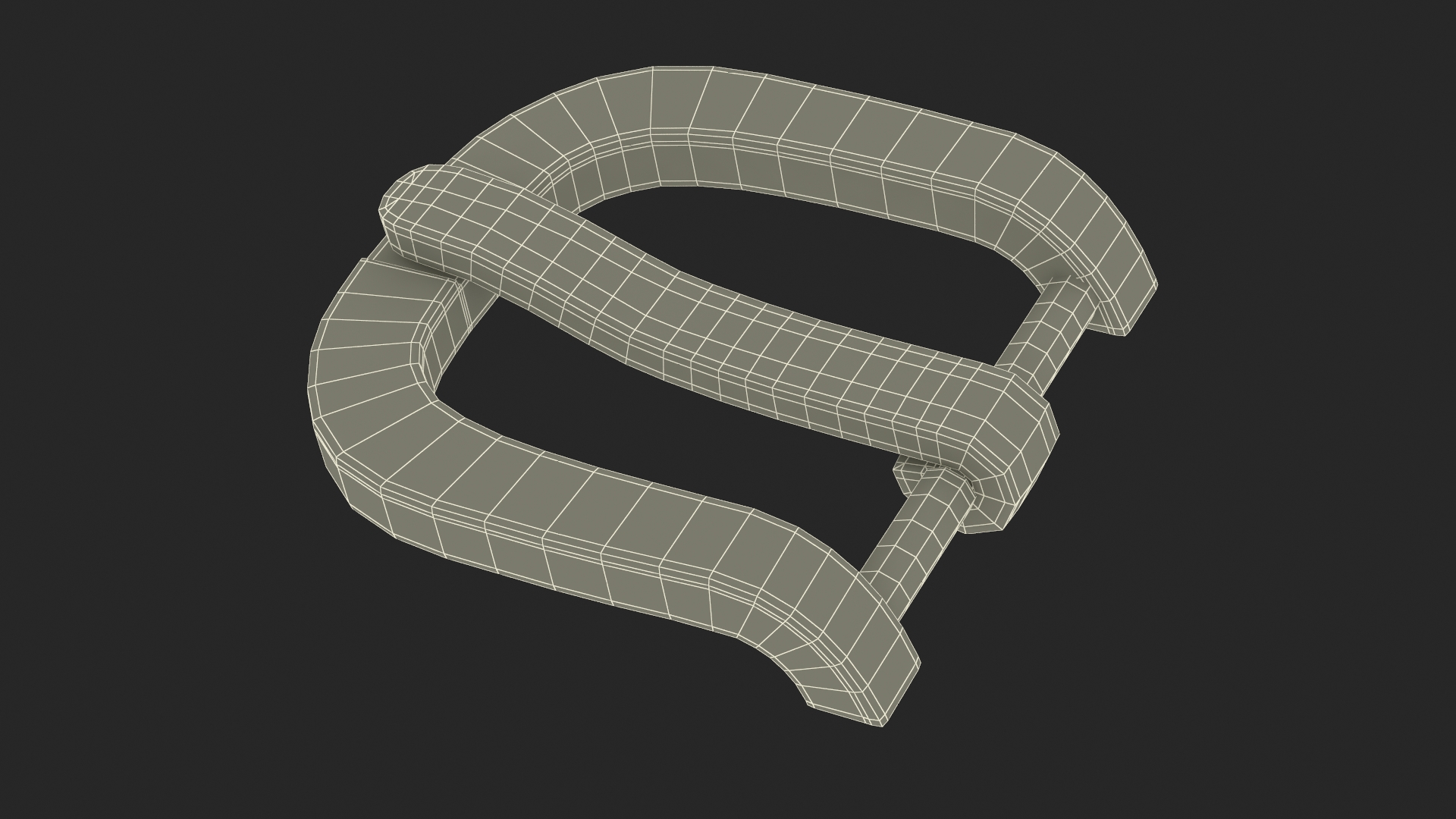 Shoe Belt 3D model