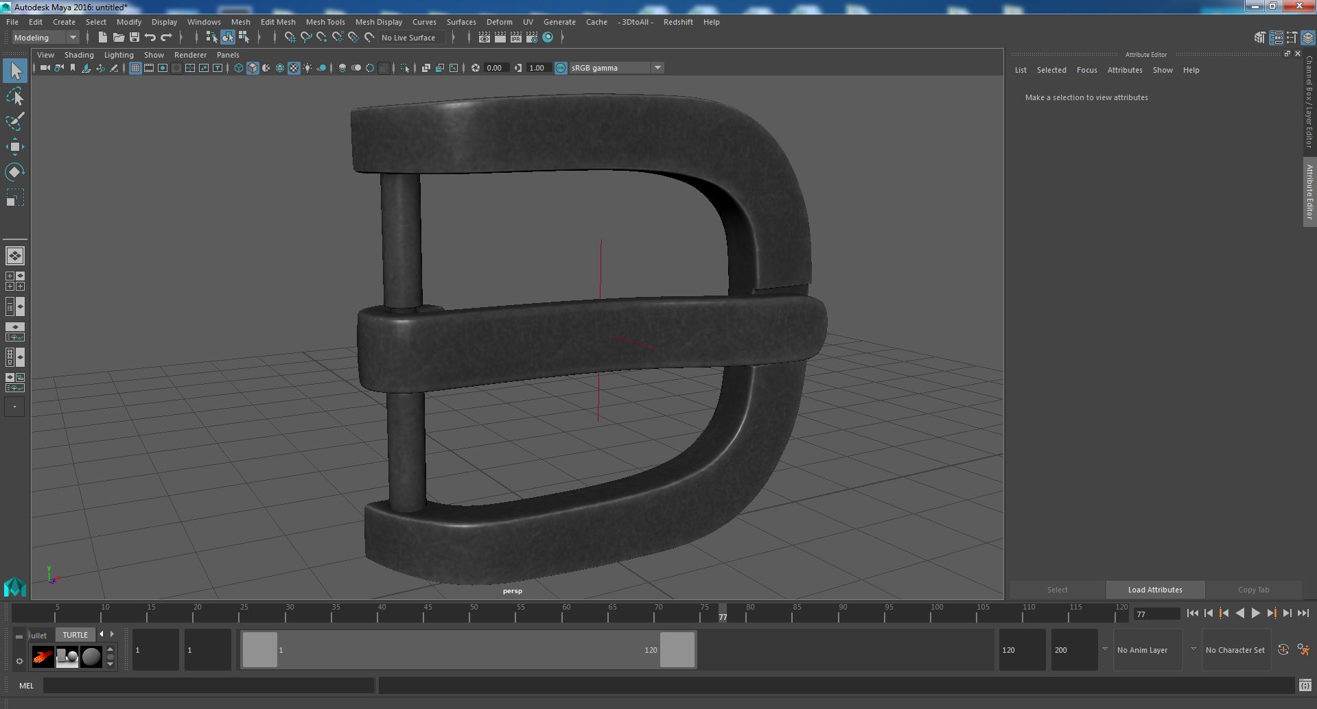 Shoe Belt 3D model