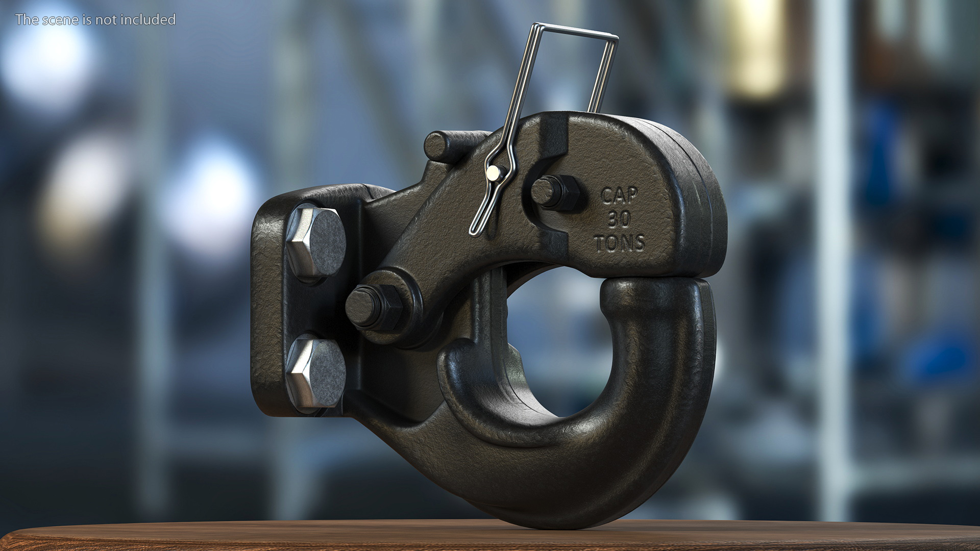 Pintle Hook Hitch 3D