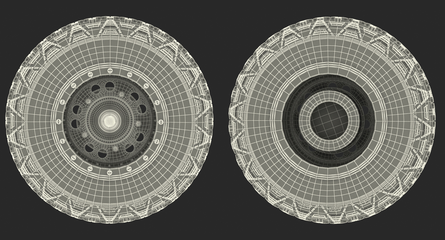 3D Buggy Wheel