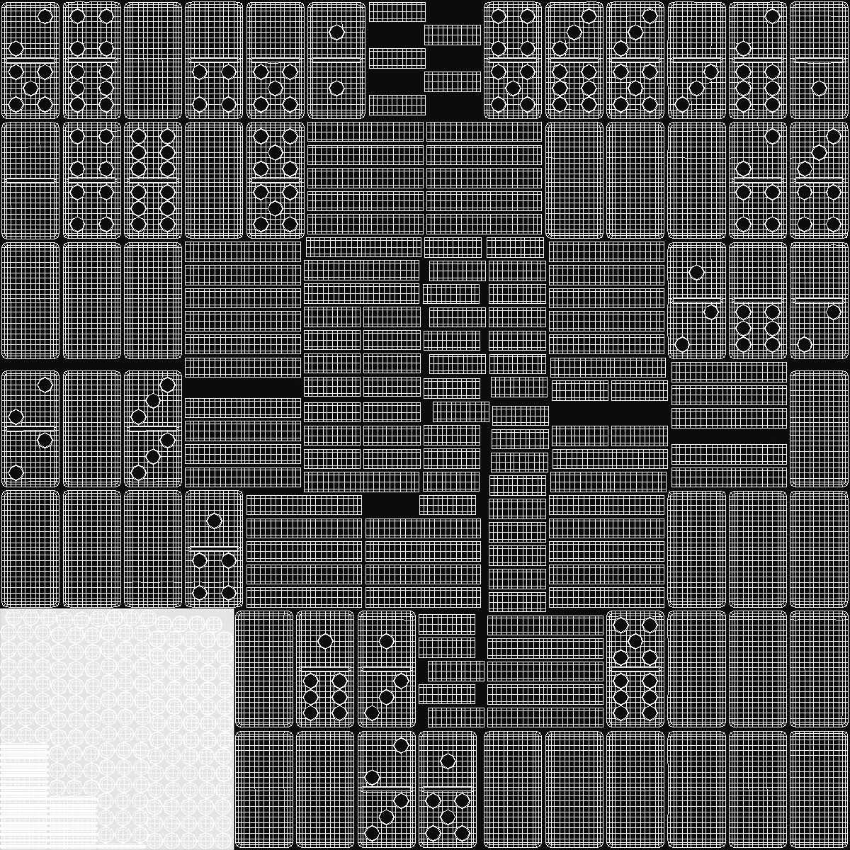 Bunch of Dominoes 3D