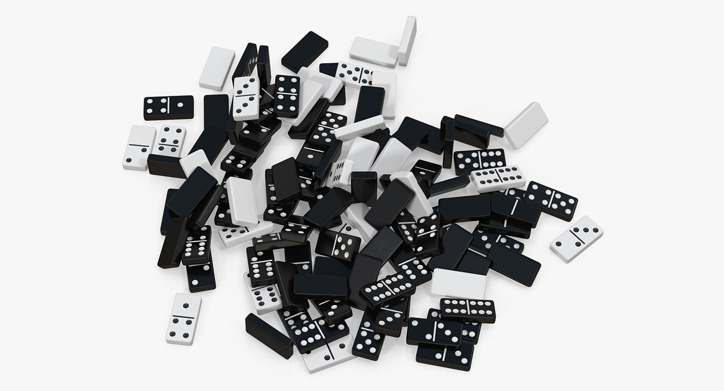 Bunch of Dominoes 3D