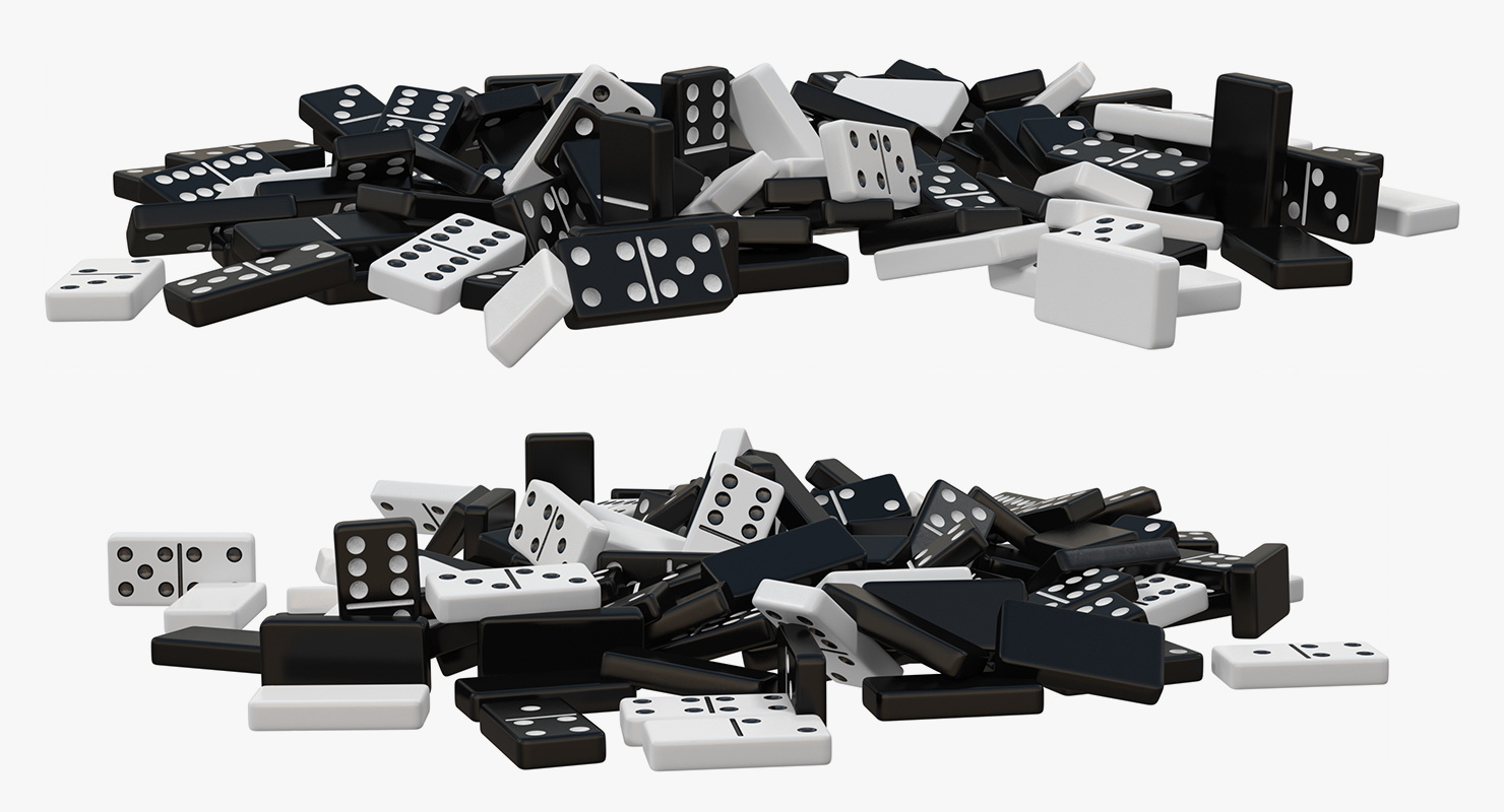 Bunch of Dominoes 3D