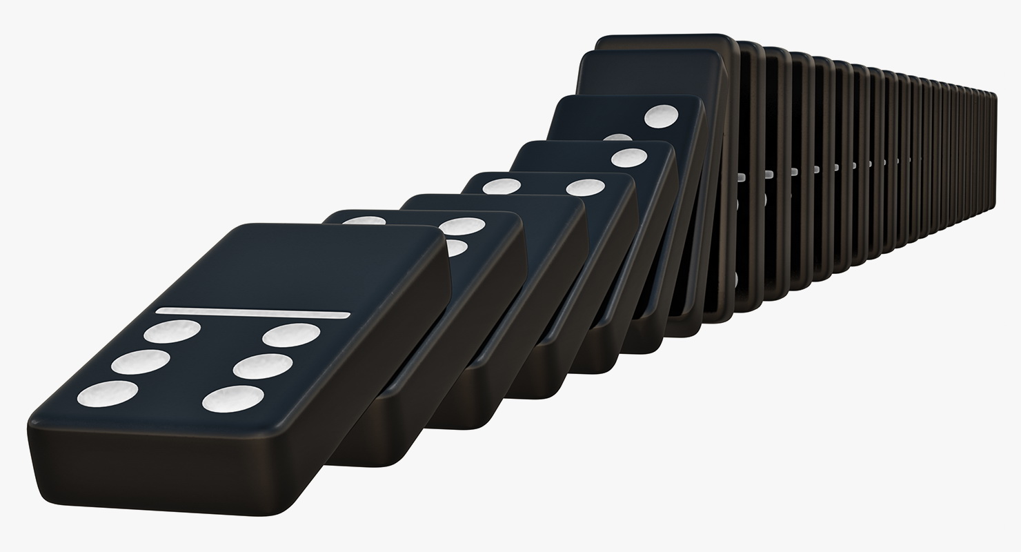 Bunch of Dominoes 3D