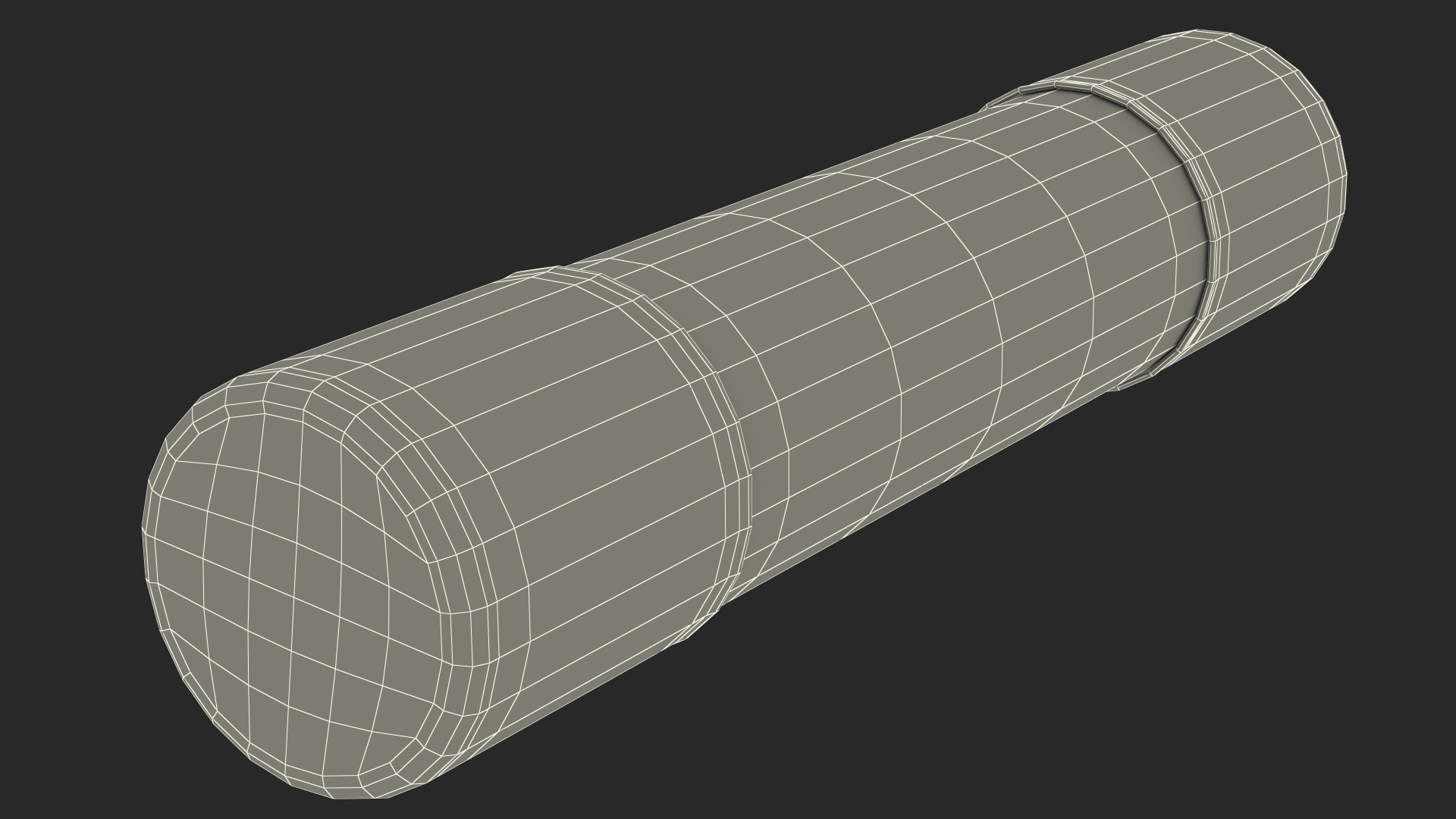 3D Quick Blow Glass Tube Safety Fuse model