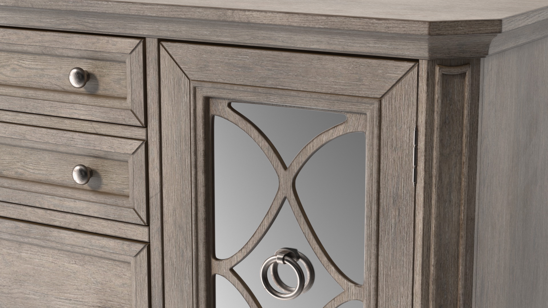 3D Sideboard Cottage Style model