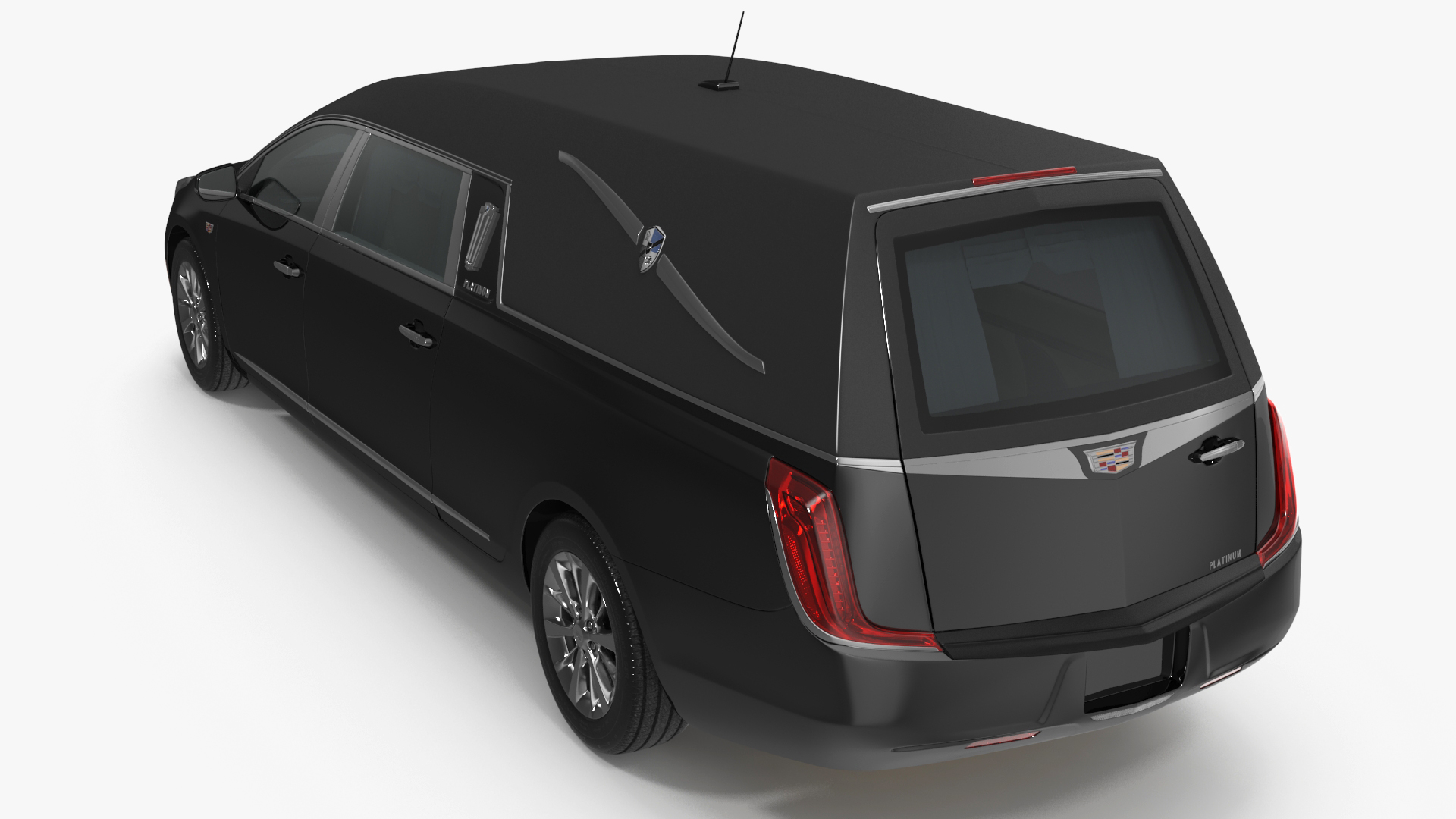 3D Cadillac Platinum Phoenix Hearse 2019 Simple Interior model