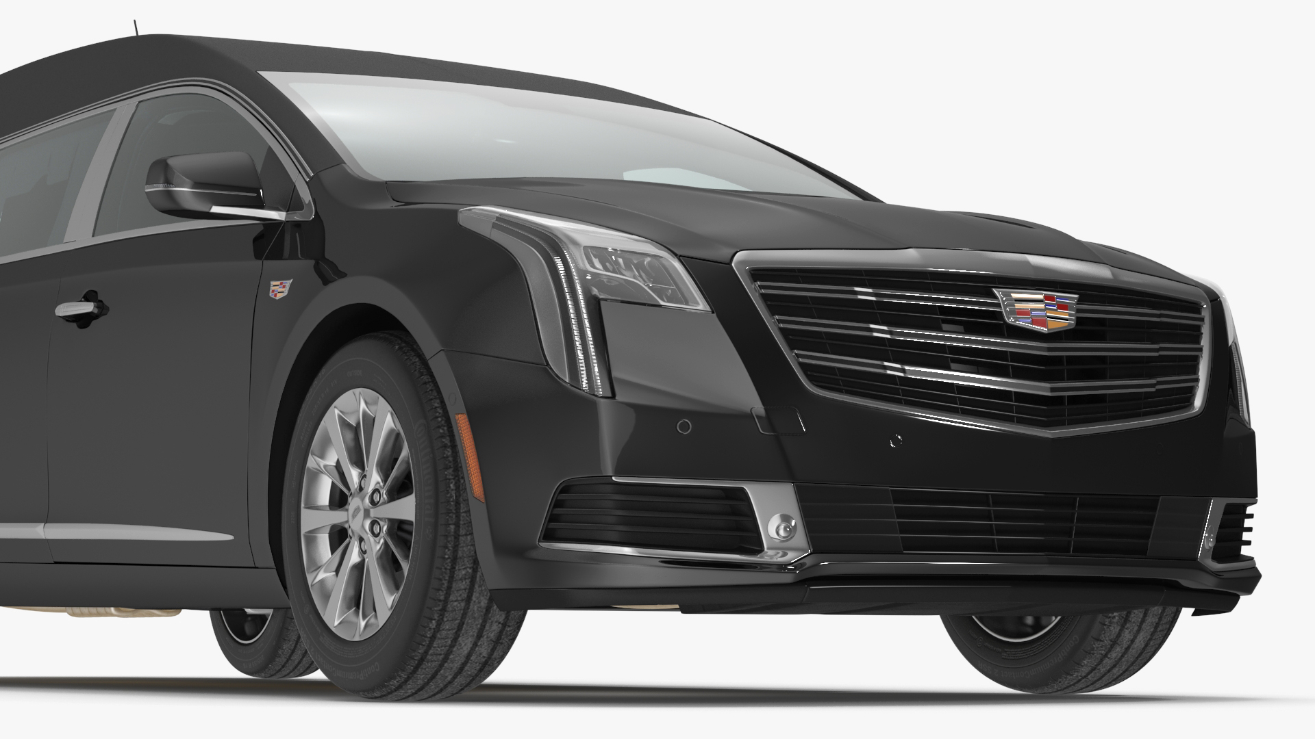 3D Cadillac Platinum Phoenix Hearse 2019 Simple Interior model