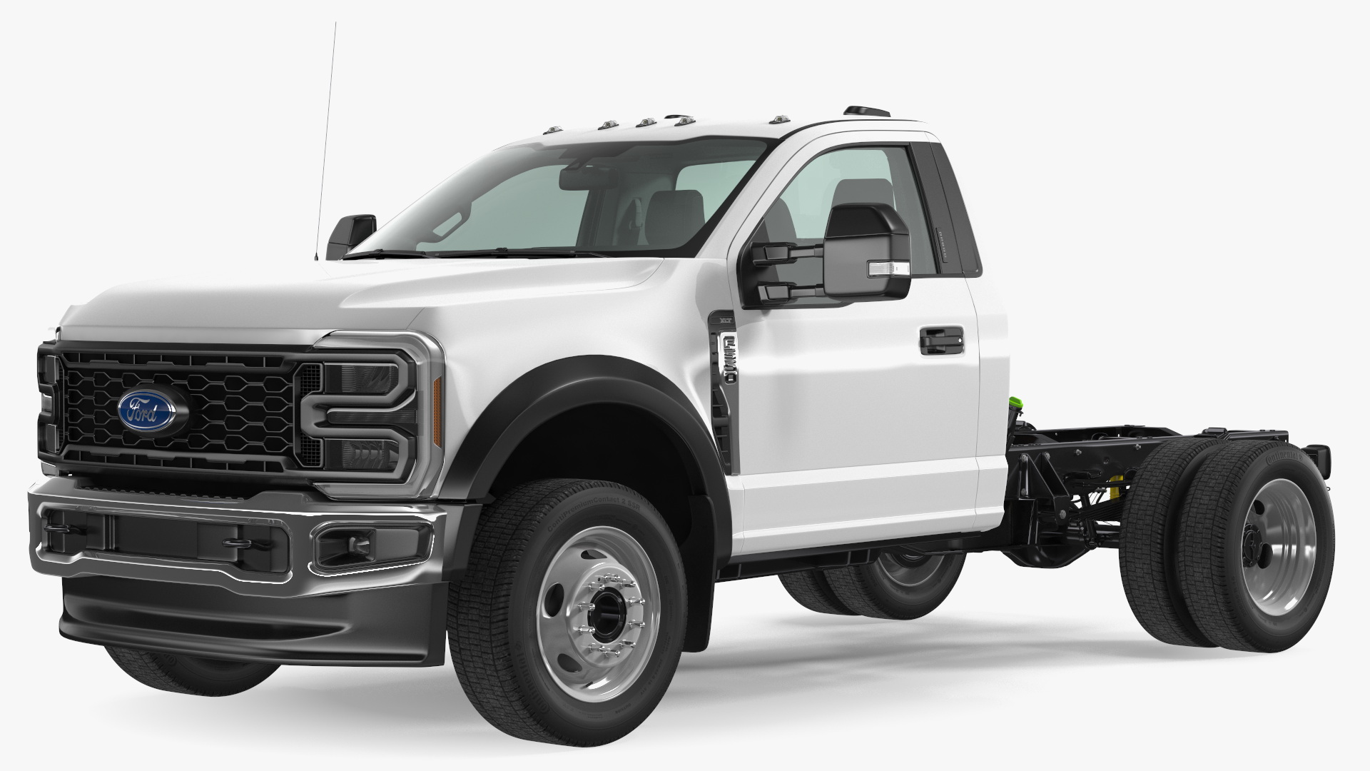 New 2023 Ford Super Duty F550 Two Doors 3D model