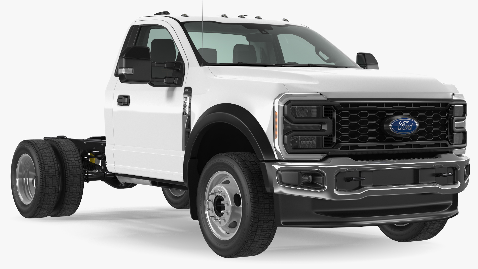 New 2023 Ford Super Duty F550 Two Doors 3D model