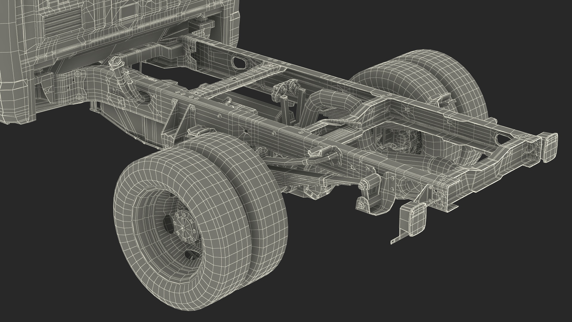 New 2023 Ford Super Duty F550 Two Doors 3D model