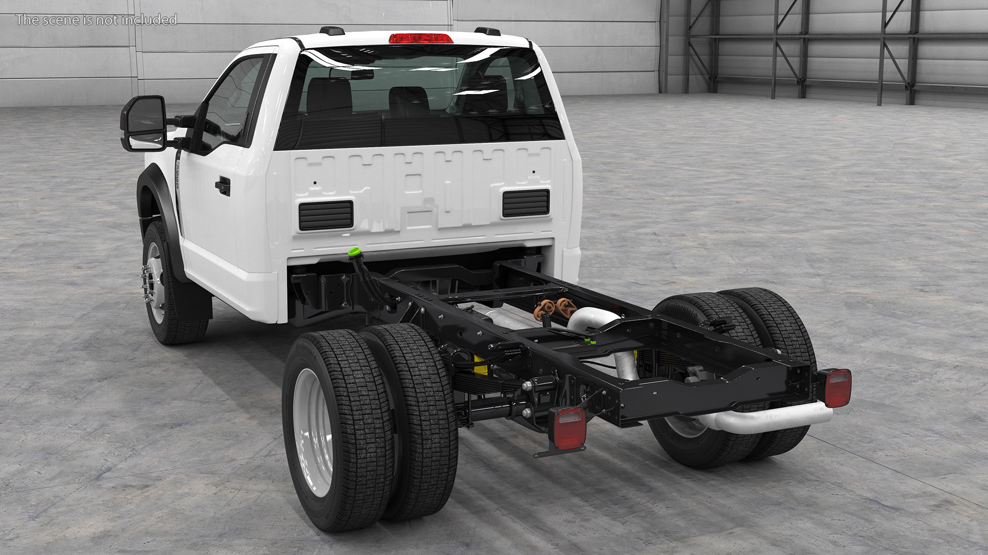 New 2023 Ford Super Duty F550 Two Doors 3D model